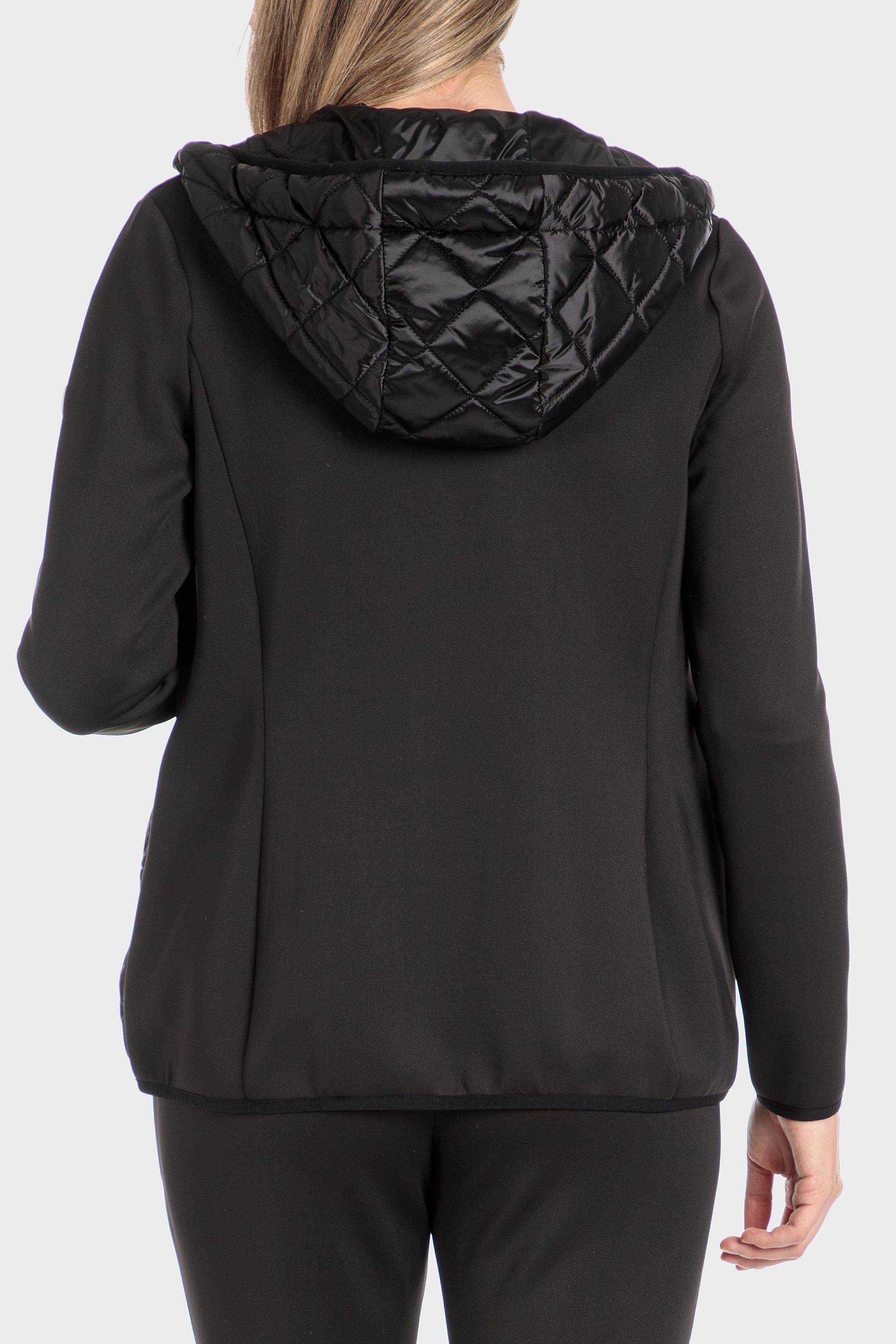 Black Padded Jacket, , large image number 2