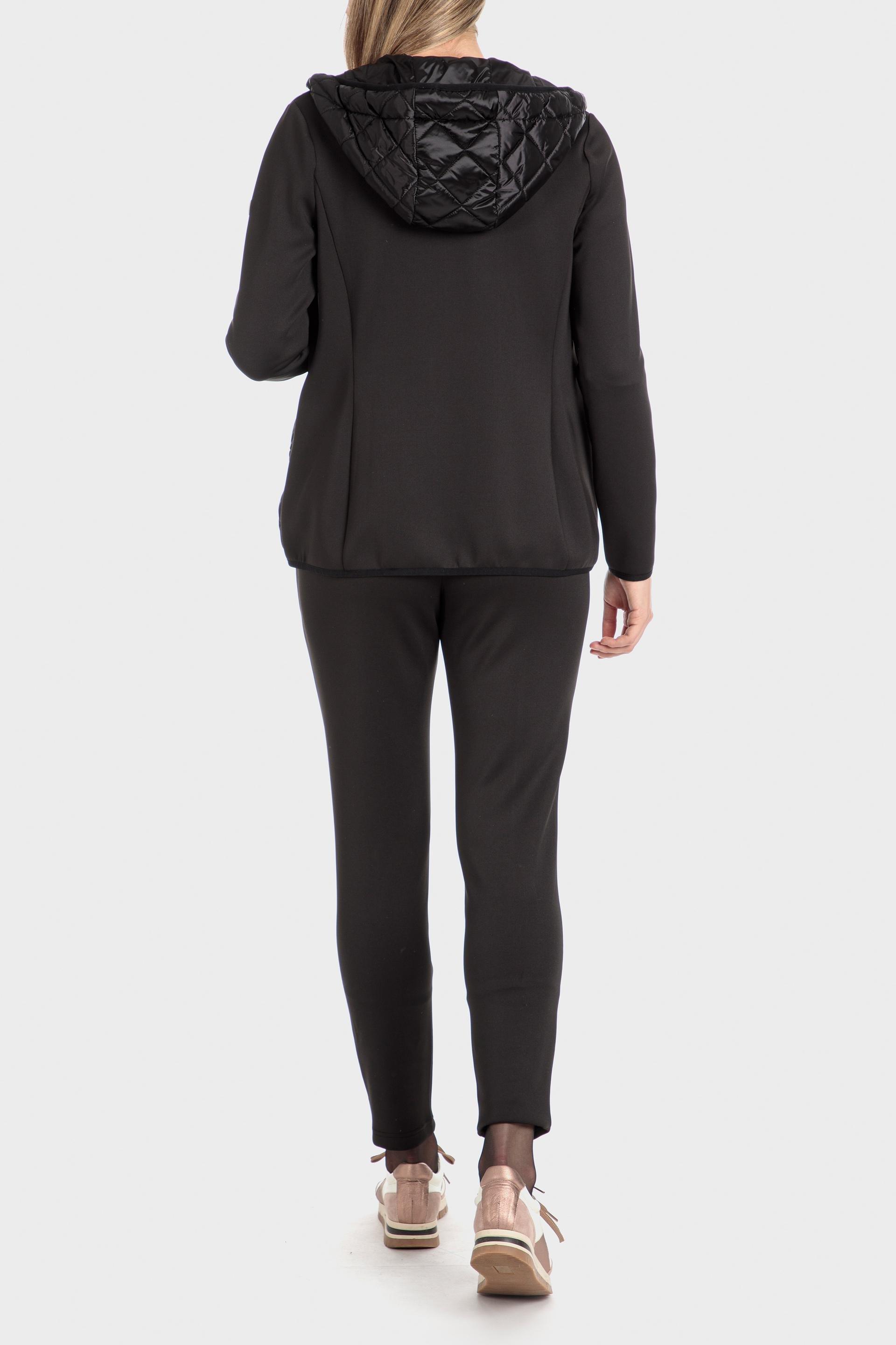 Black Padded Jacket, , large image number 3