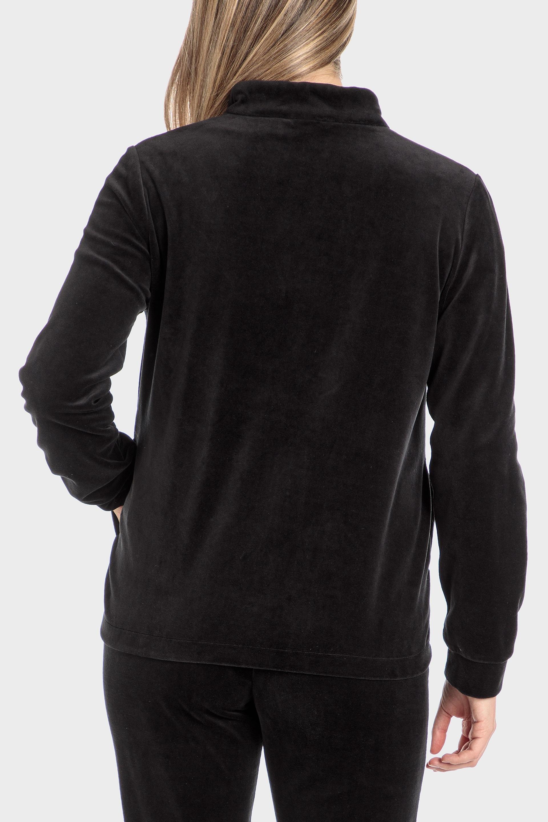 Black Quilted Jacket, , large image number 3