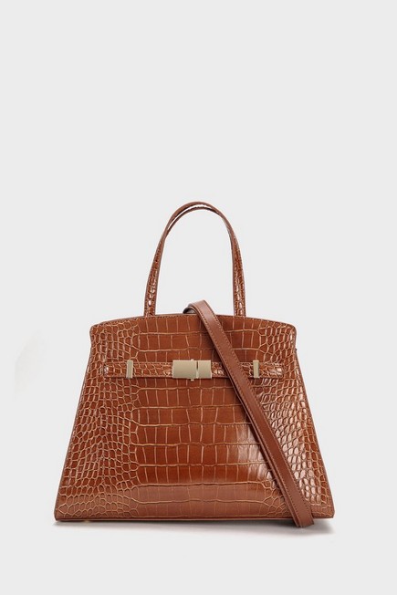 Punt Roma - Brown Leather Bag