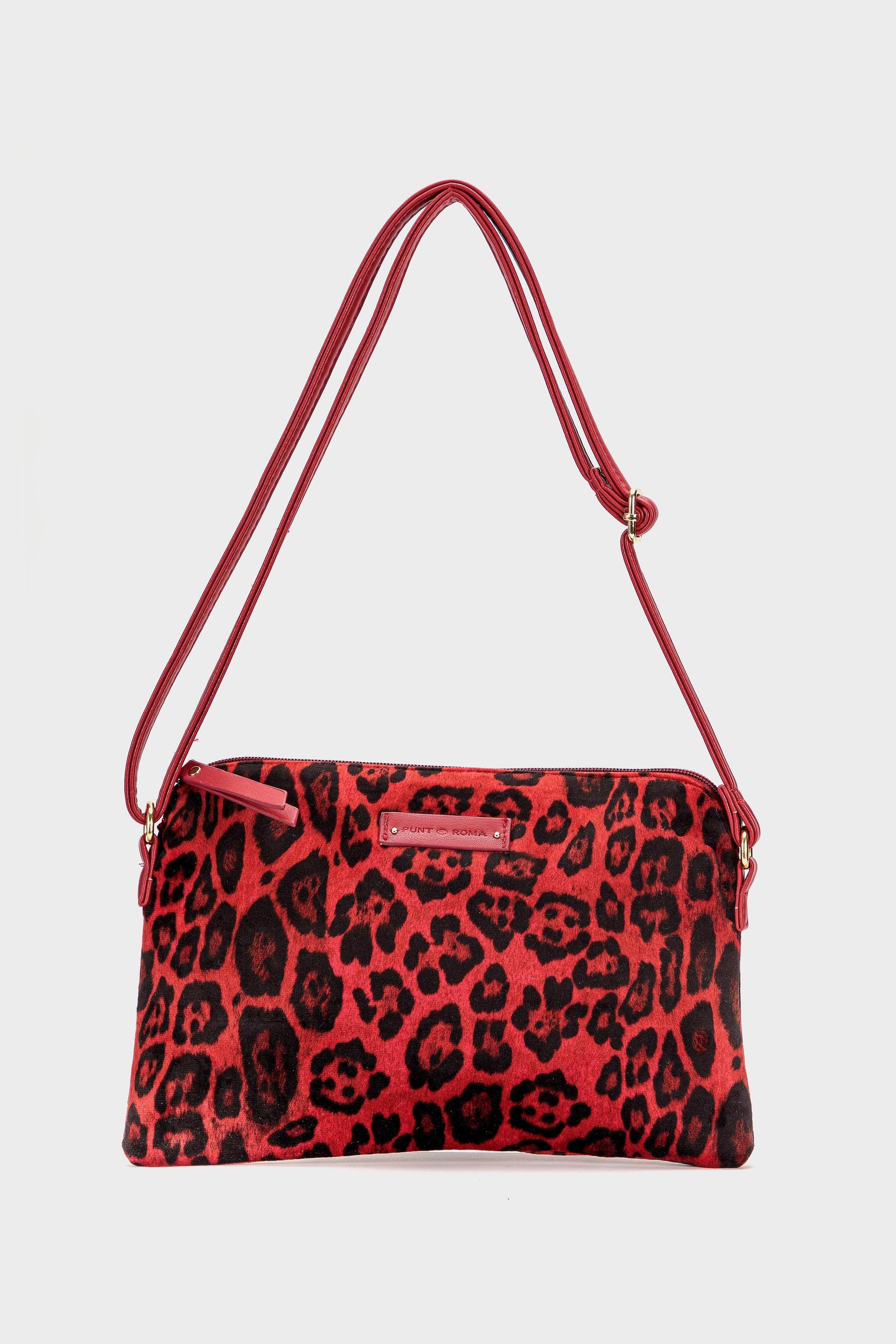 Red Animal Print Wristlet, , large image number 0