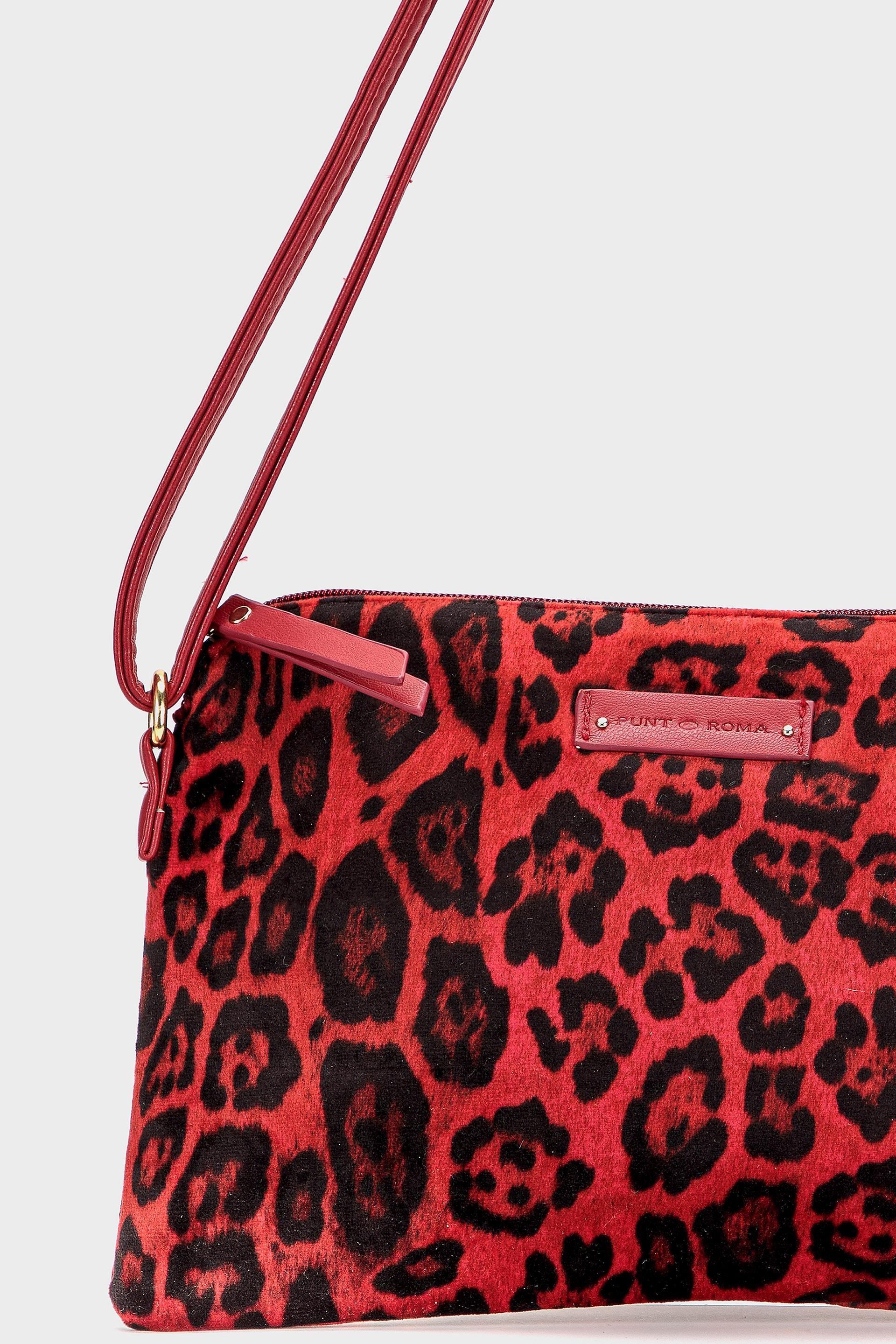 Red Animal Print Wristlet, , large image number 1