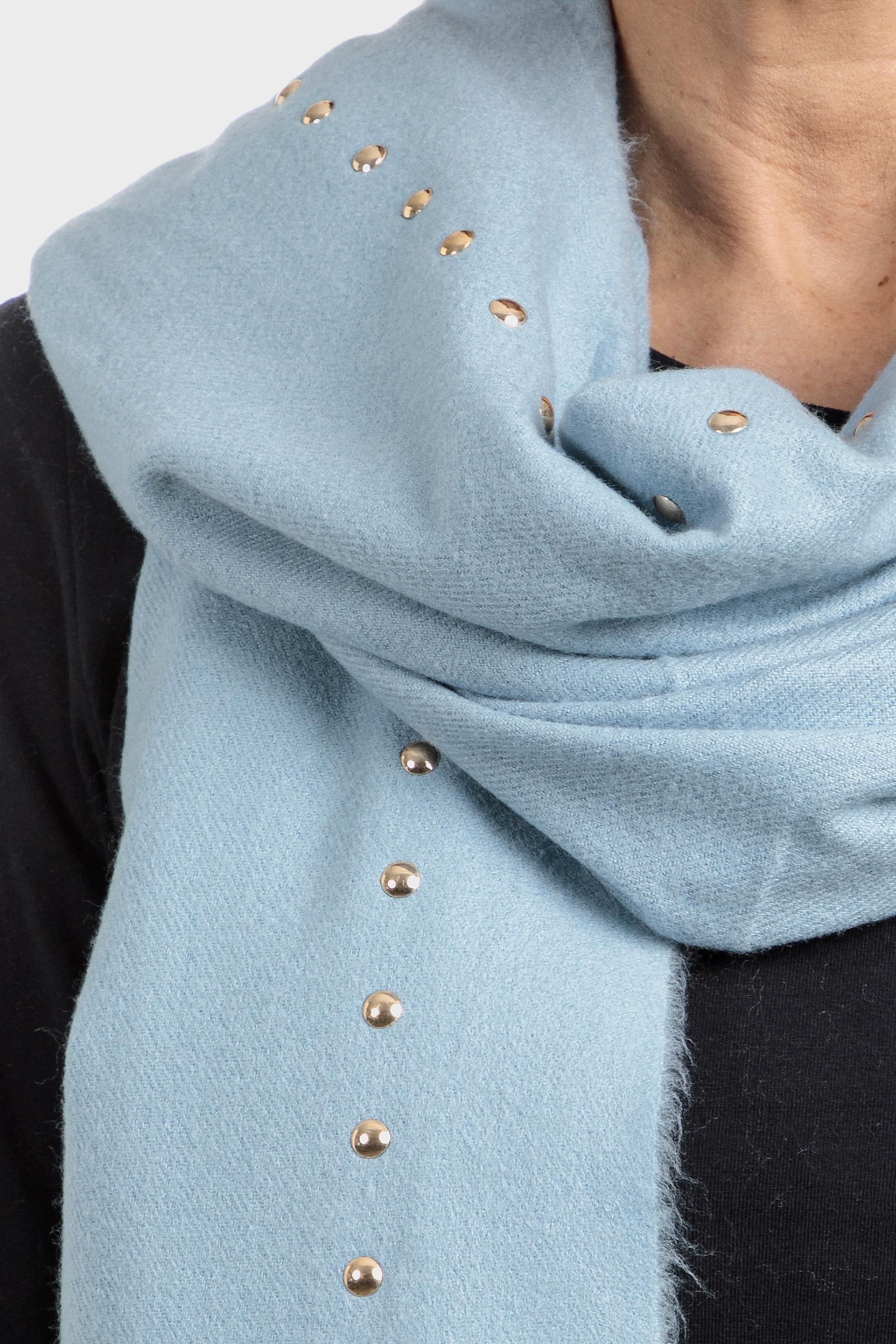 Blue Studded Scarf, , large image number 0
