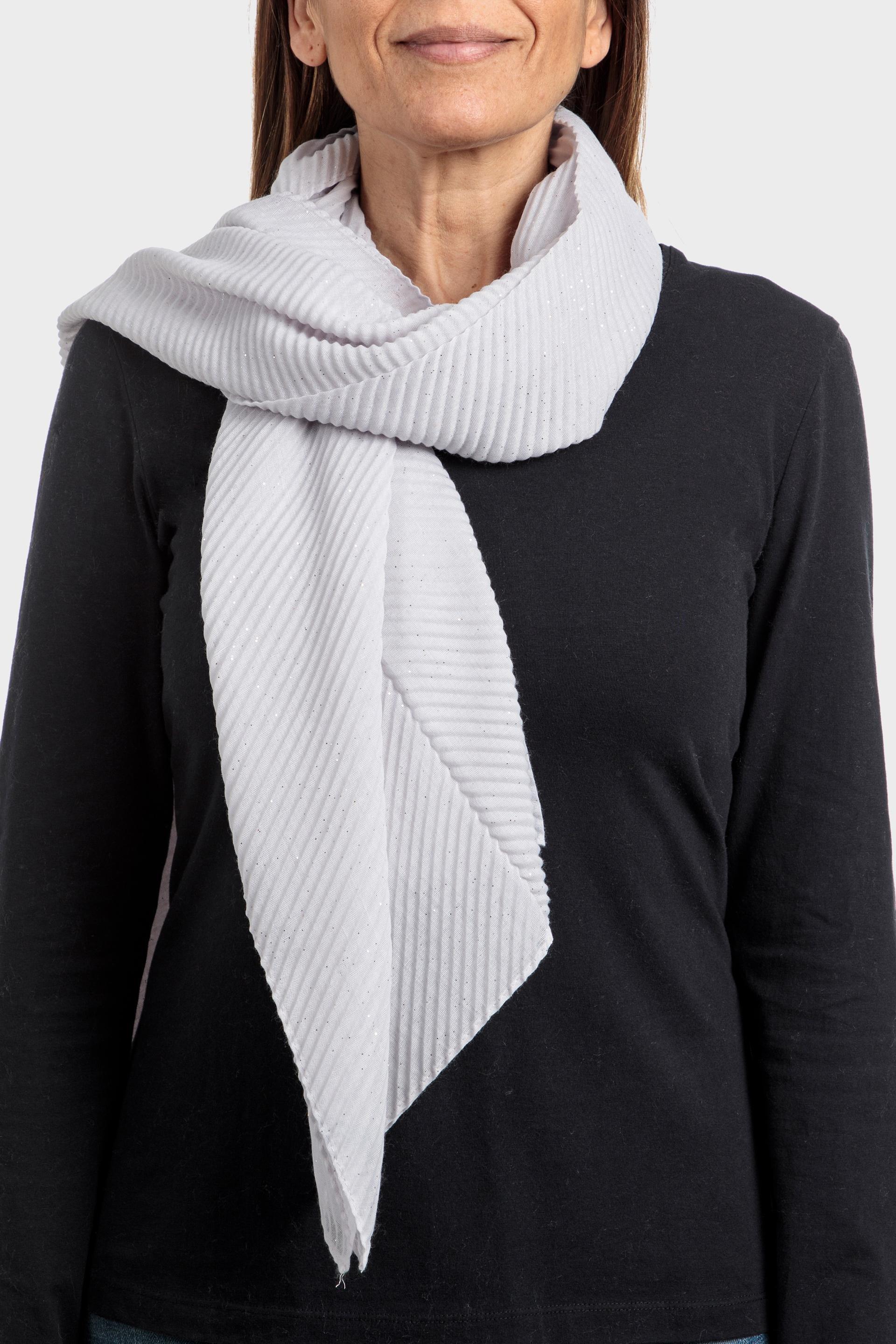 Grey Sequined Scarf, Grey Light, large image number 0