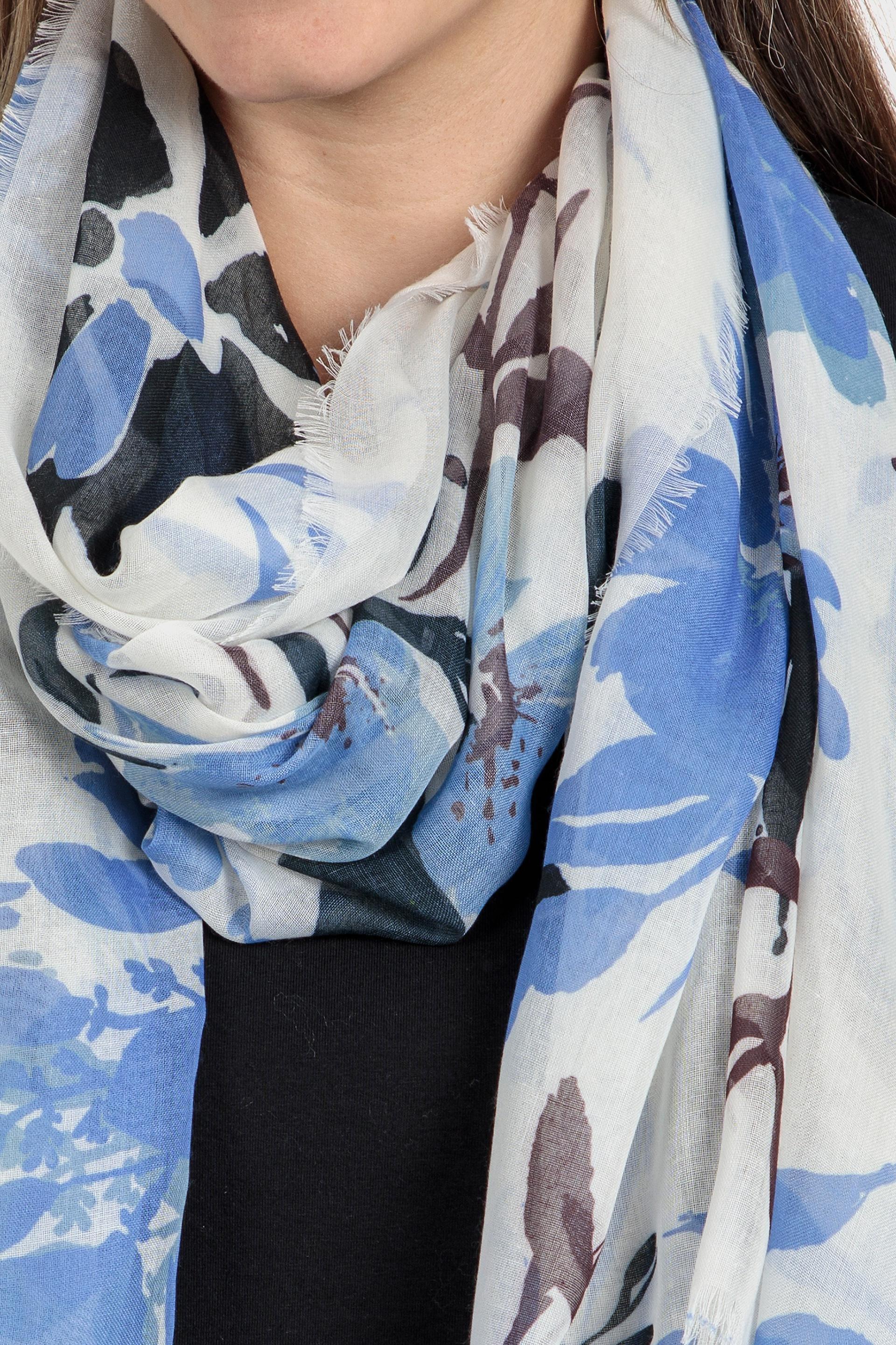 Multicolour Floral Scarf, , large image number 1