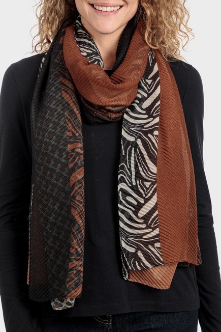 Punt Roma - Multicolour Patterned Scarf