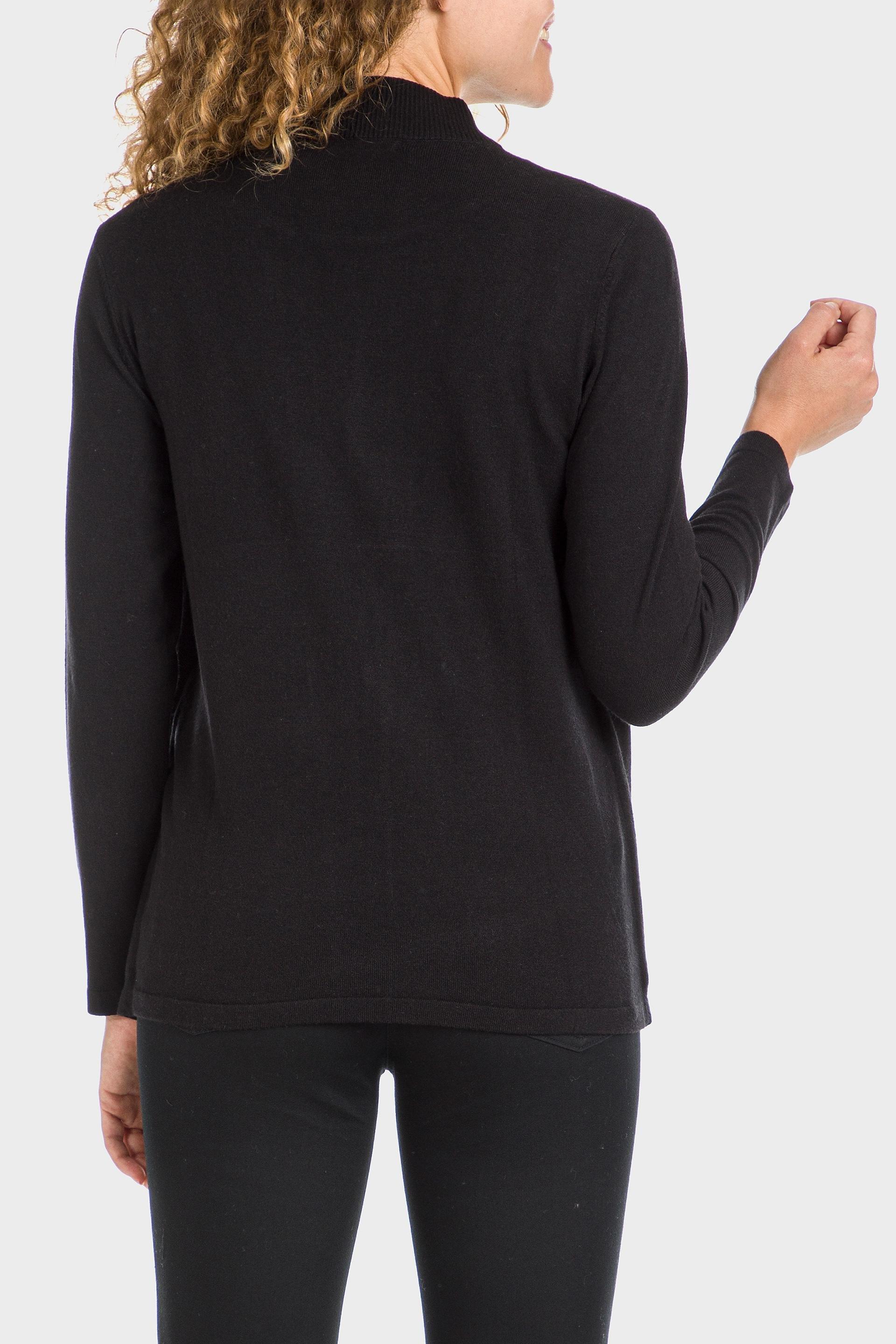 Black Faux Knitted Co-Ord Set, , large image number 2