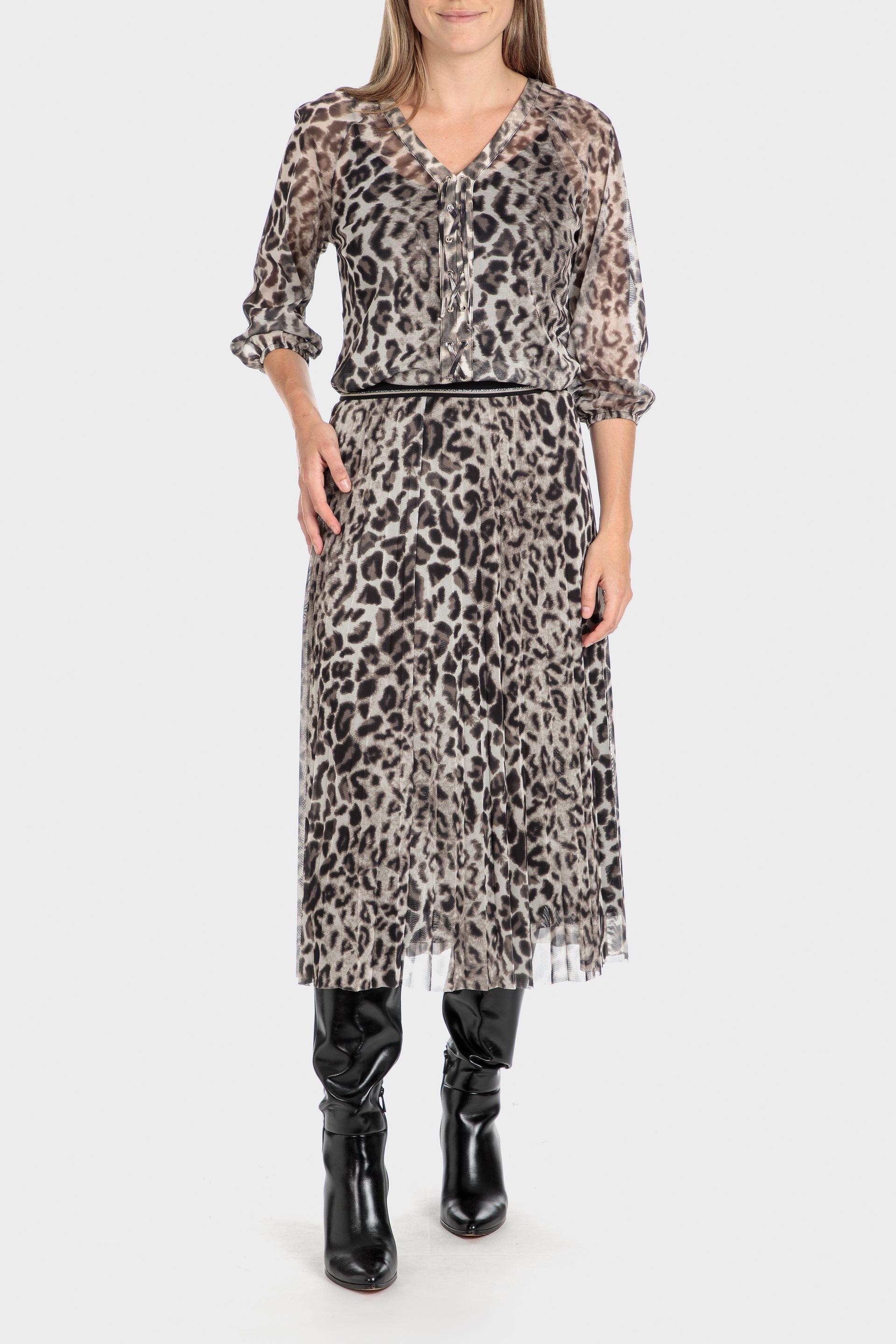 Beige Animal Printed Co-Ord Set, , large image number 5