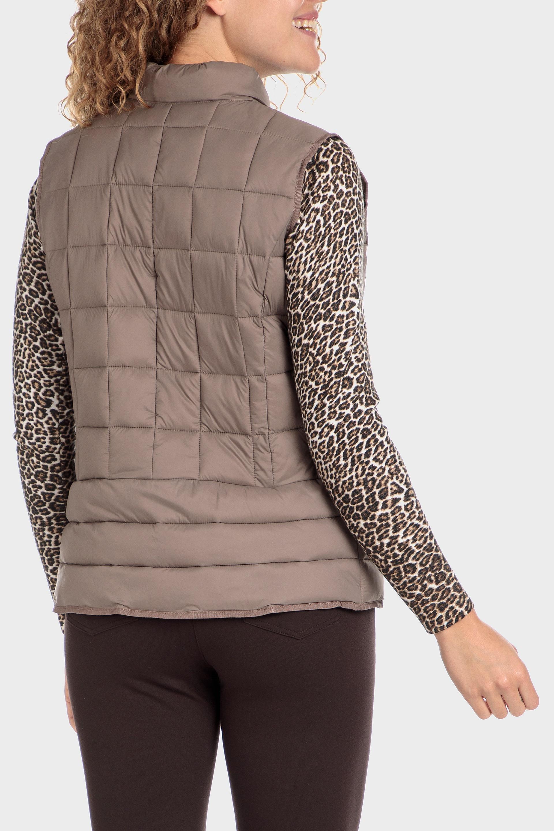 Brown Padded Jacket, , large image number 3