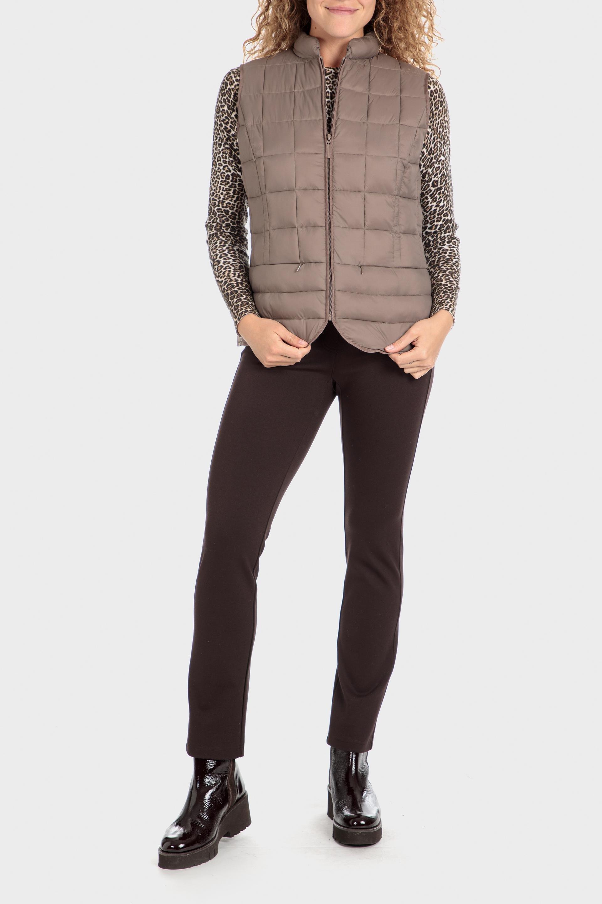 Brown Padded Jacket, , large image number 5