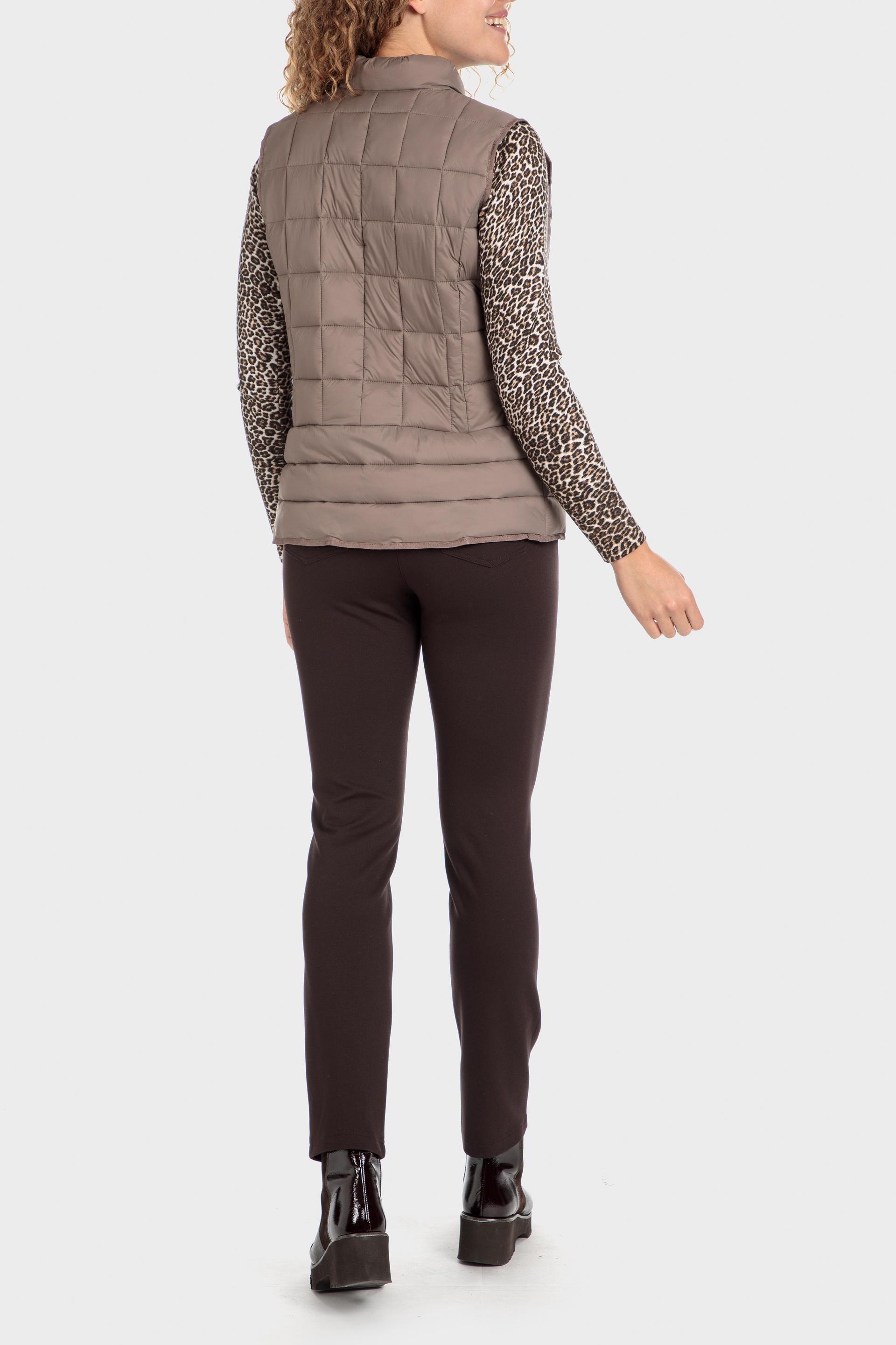 Brown Padded Jacket, , large image number 6