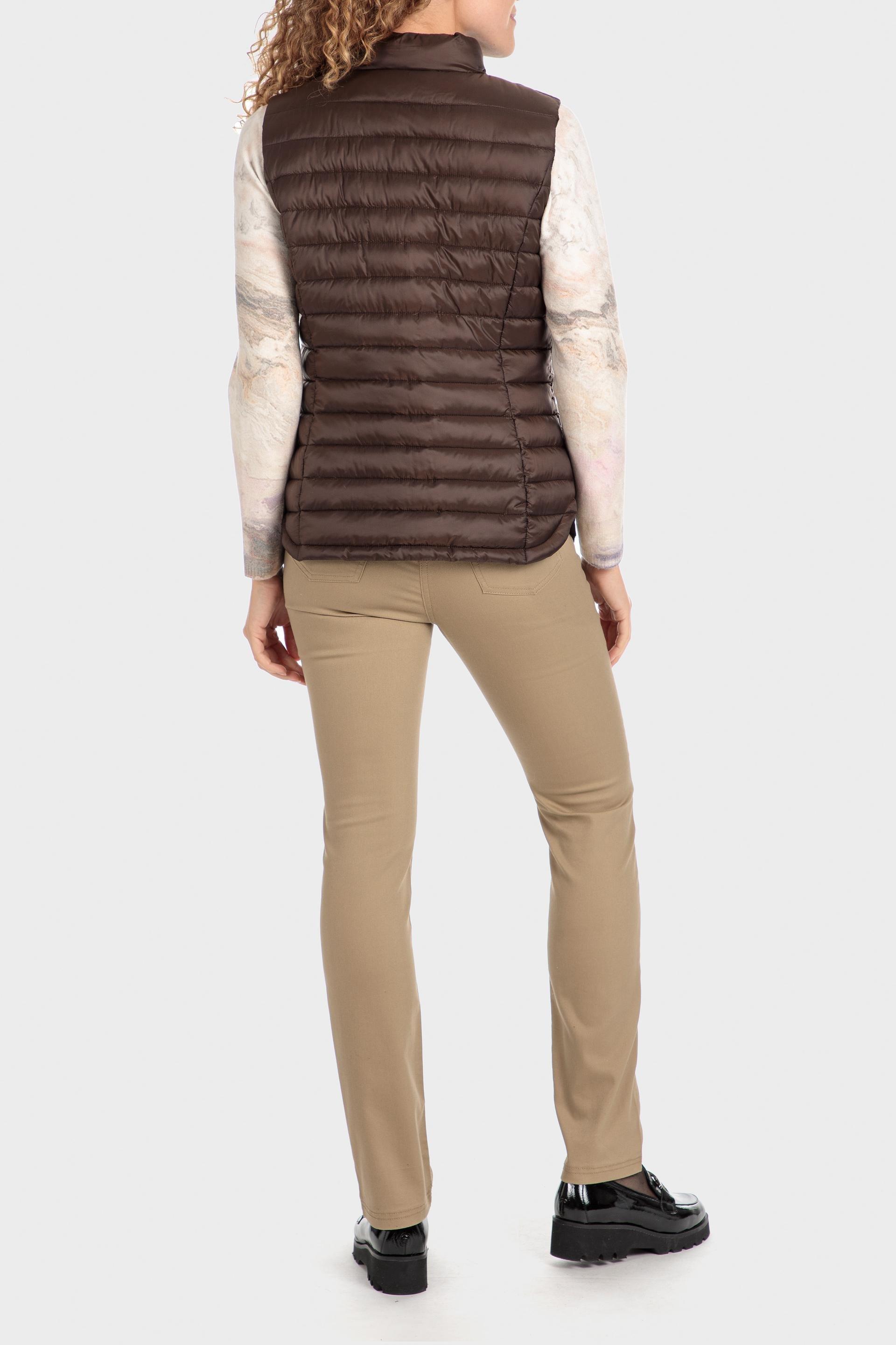 Brown Padded Waistcoat, , large image number 2