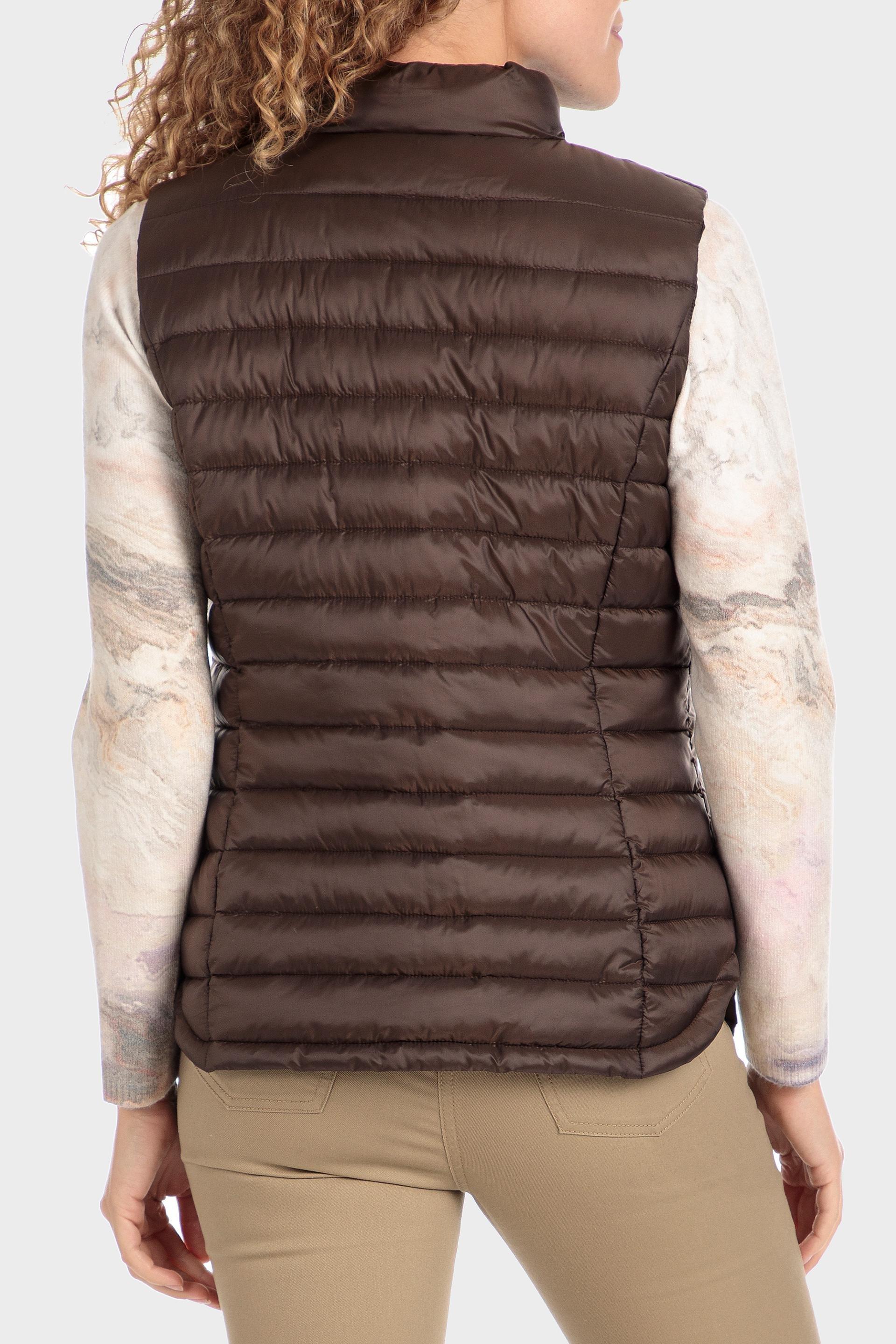 Brown Padded Waistcoat, , large image number 3