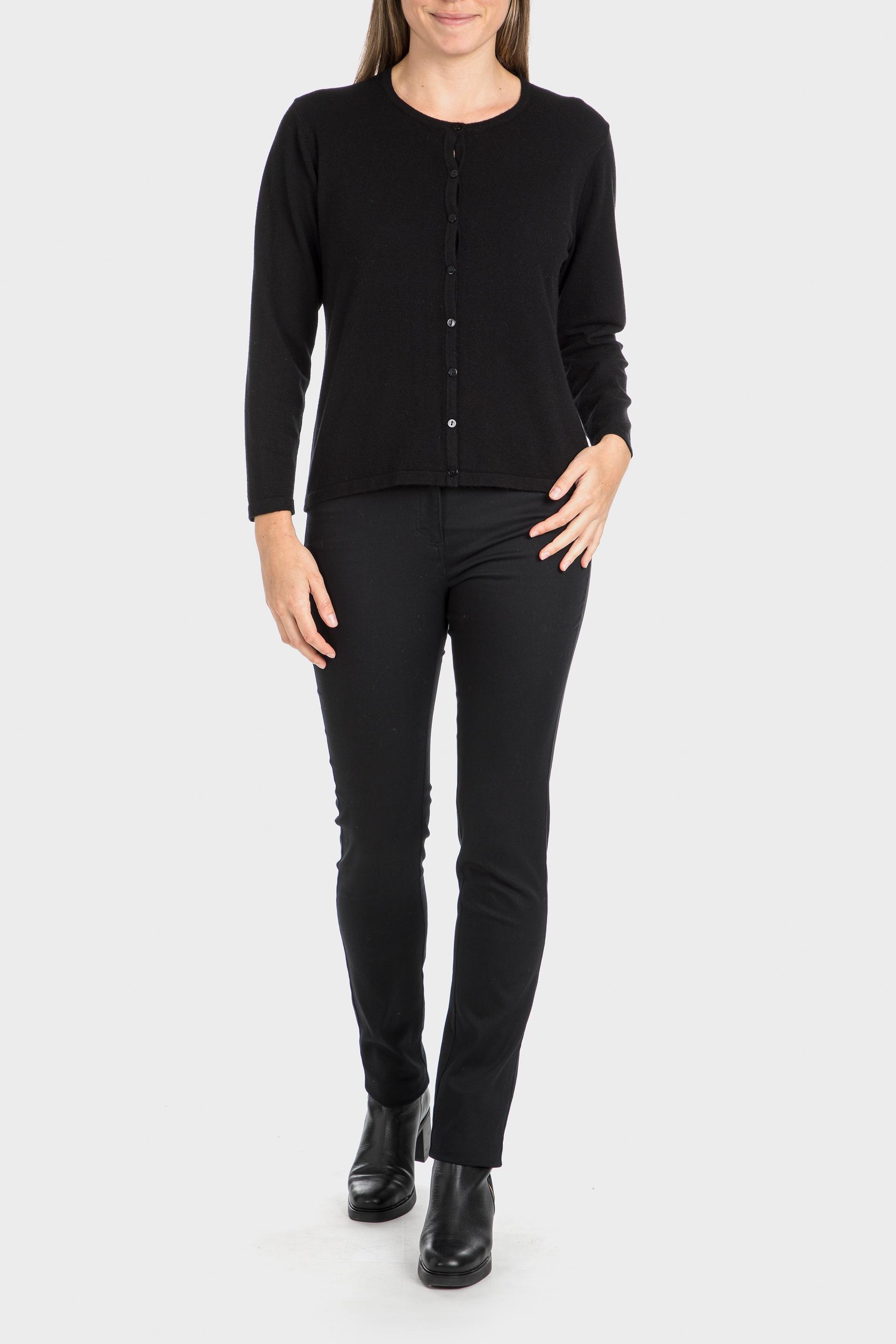 Black Basic Jacket, , large image number 0