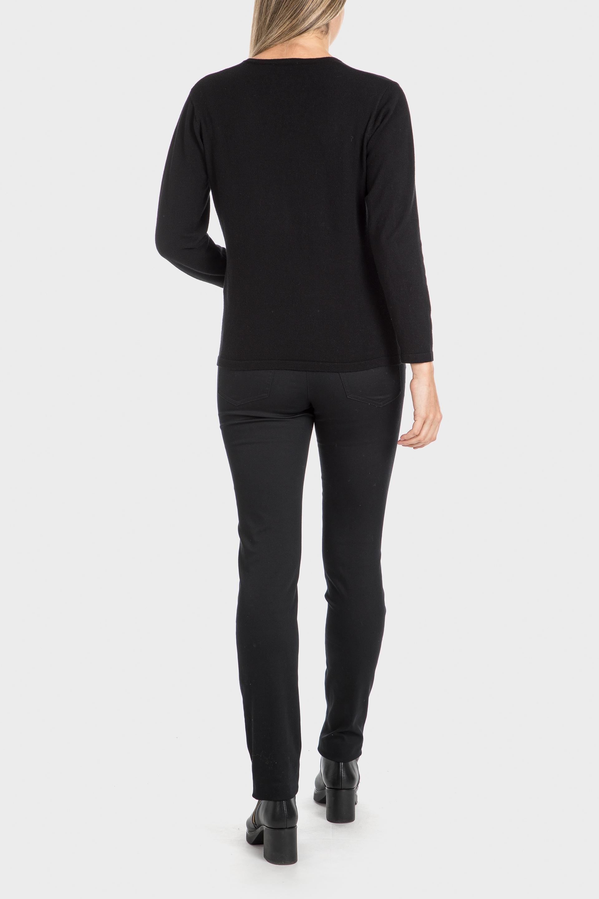 Black Basic Jacket, , large image number 2