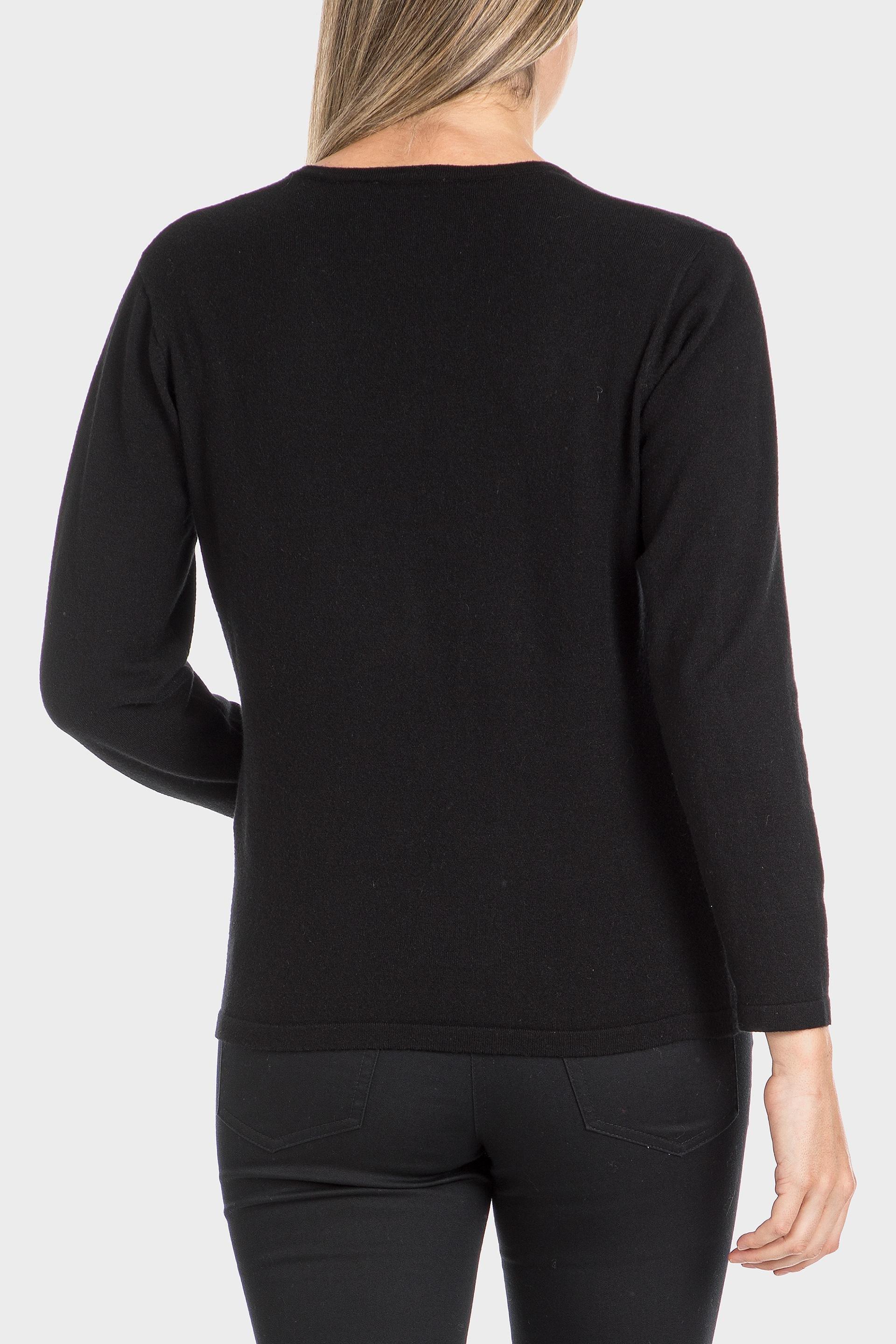 Black Basic Jacket, , large image number 3