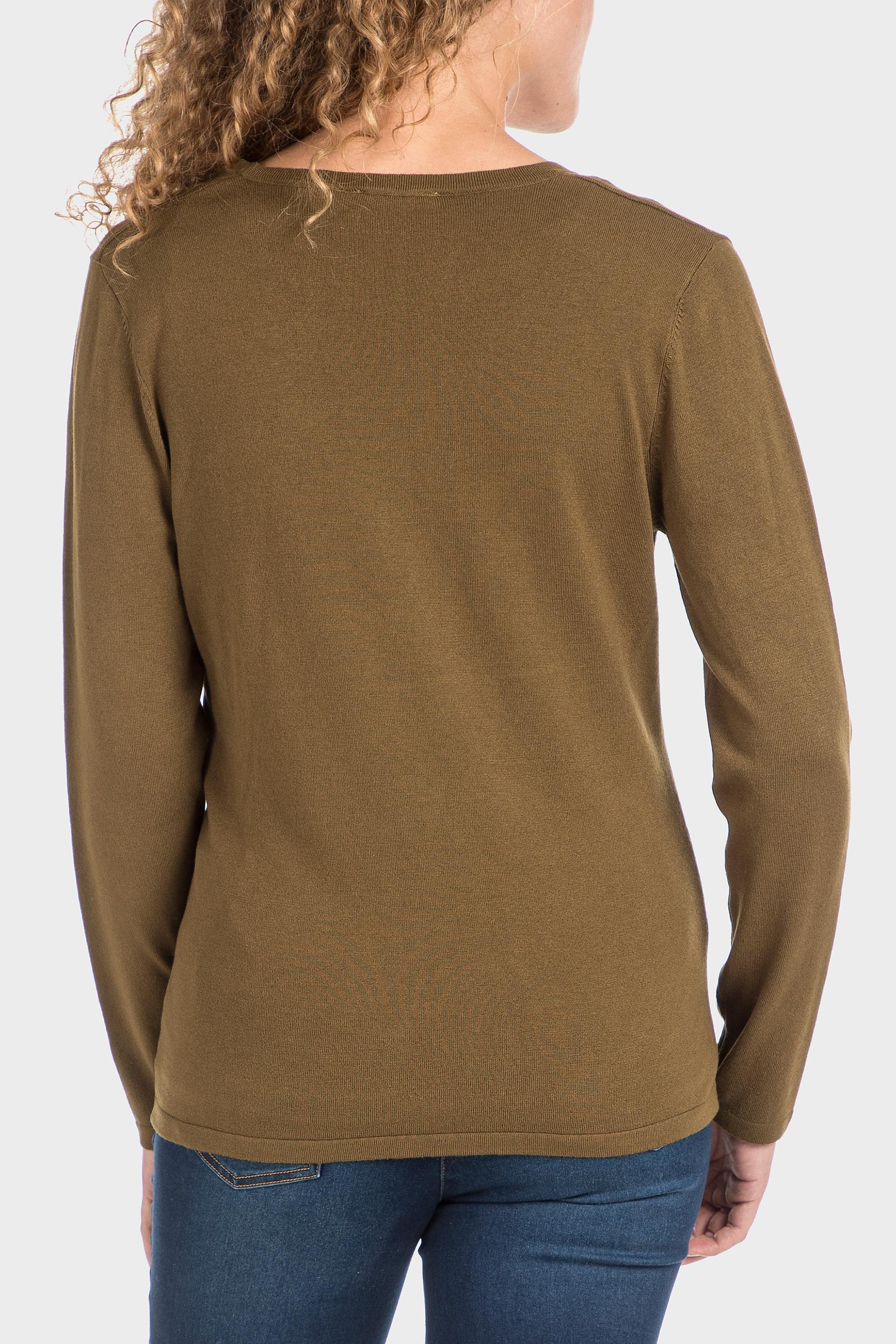 Brown Button-Up Cardigan, , large image number 2