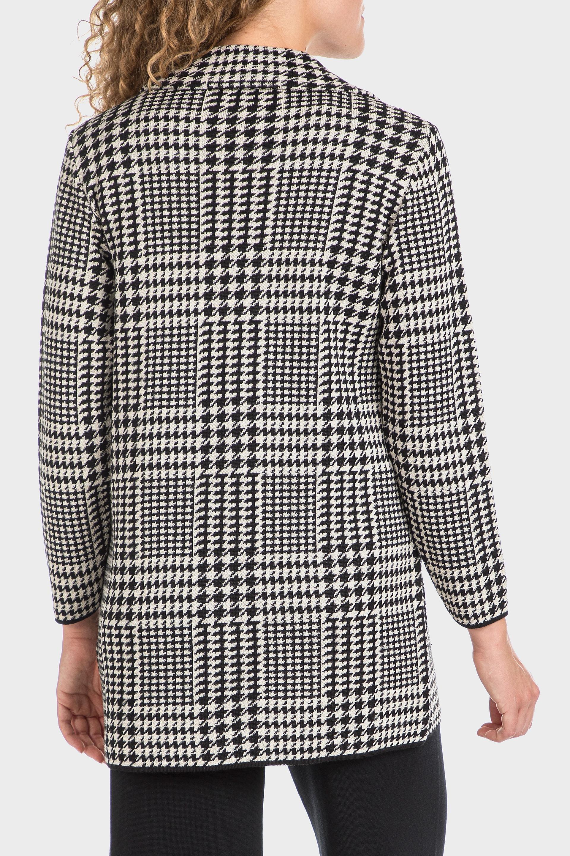 White Houndstooth Jacket, , large image number 3