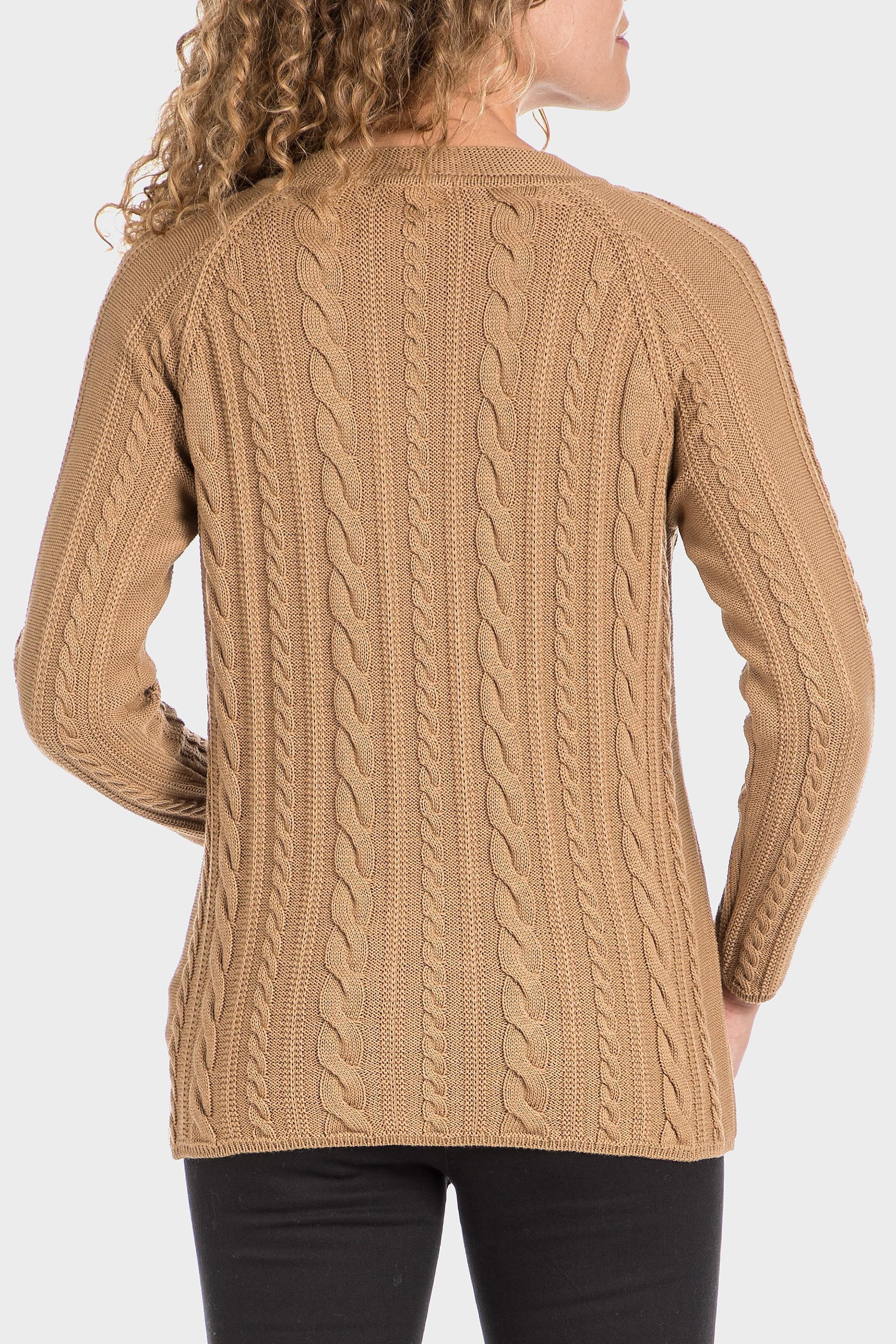 Brown Braided Jacket, , large image number 2