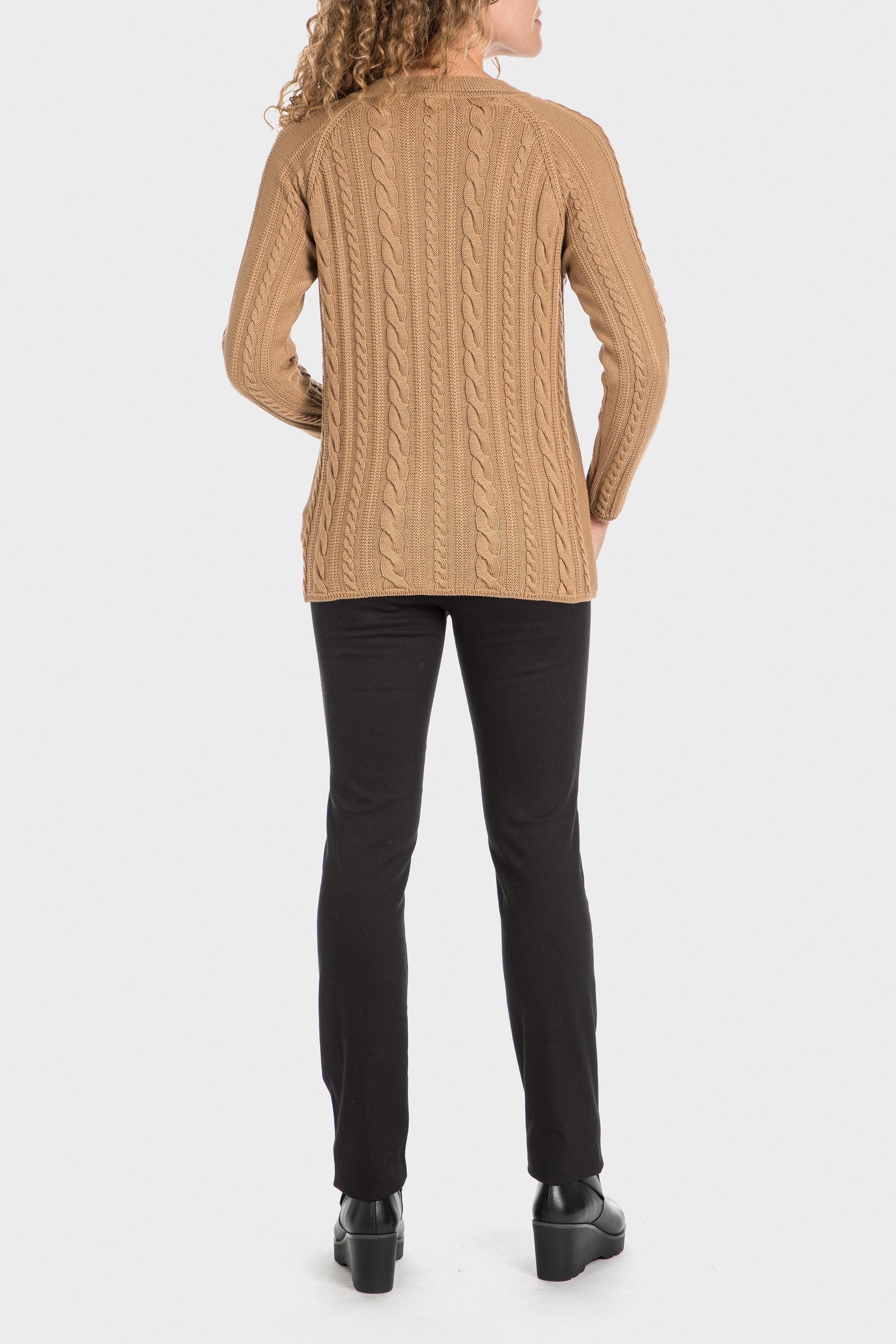 Brown Braided Jacket, , large image number 3