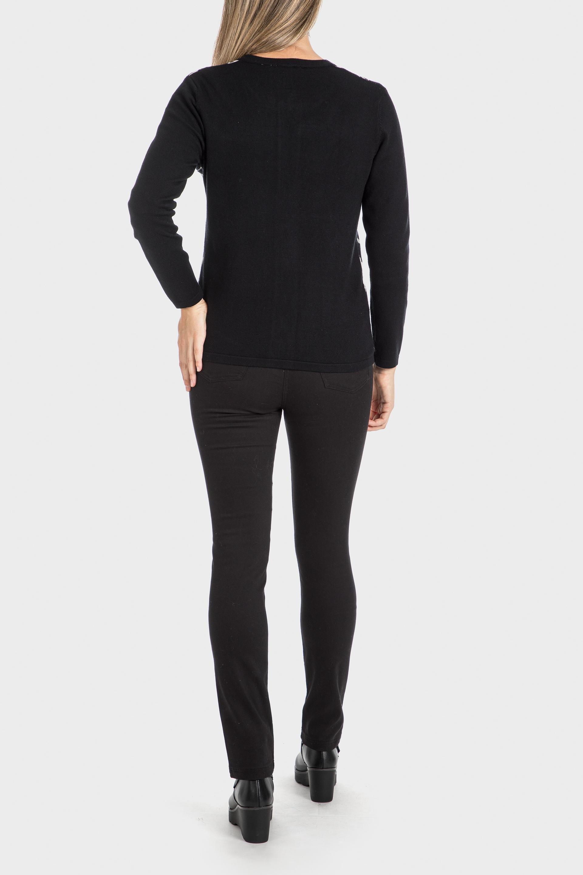 Black Zipper Jacket, , large image number 2