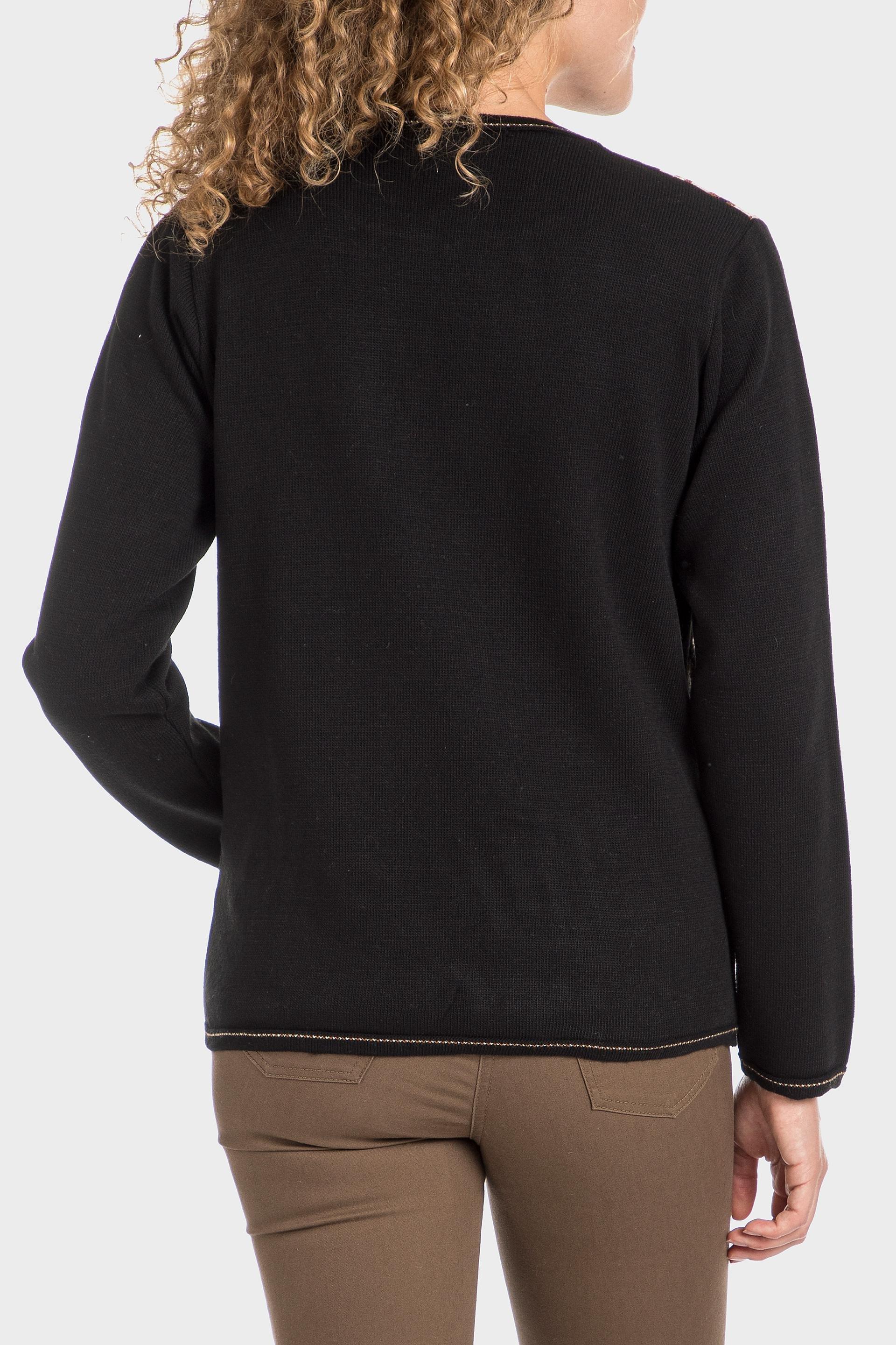 Black Jacquard Jacket, , large image number 5