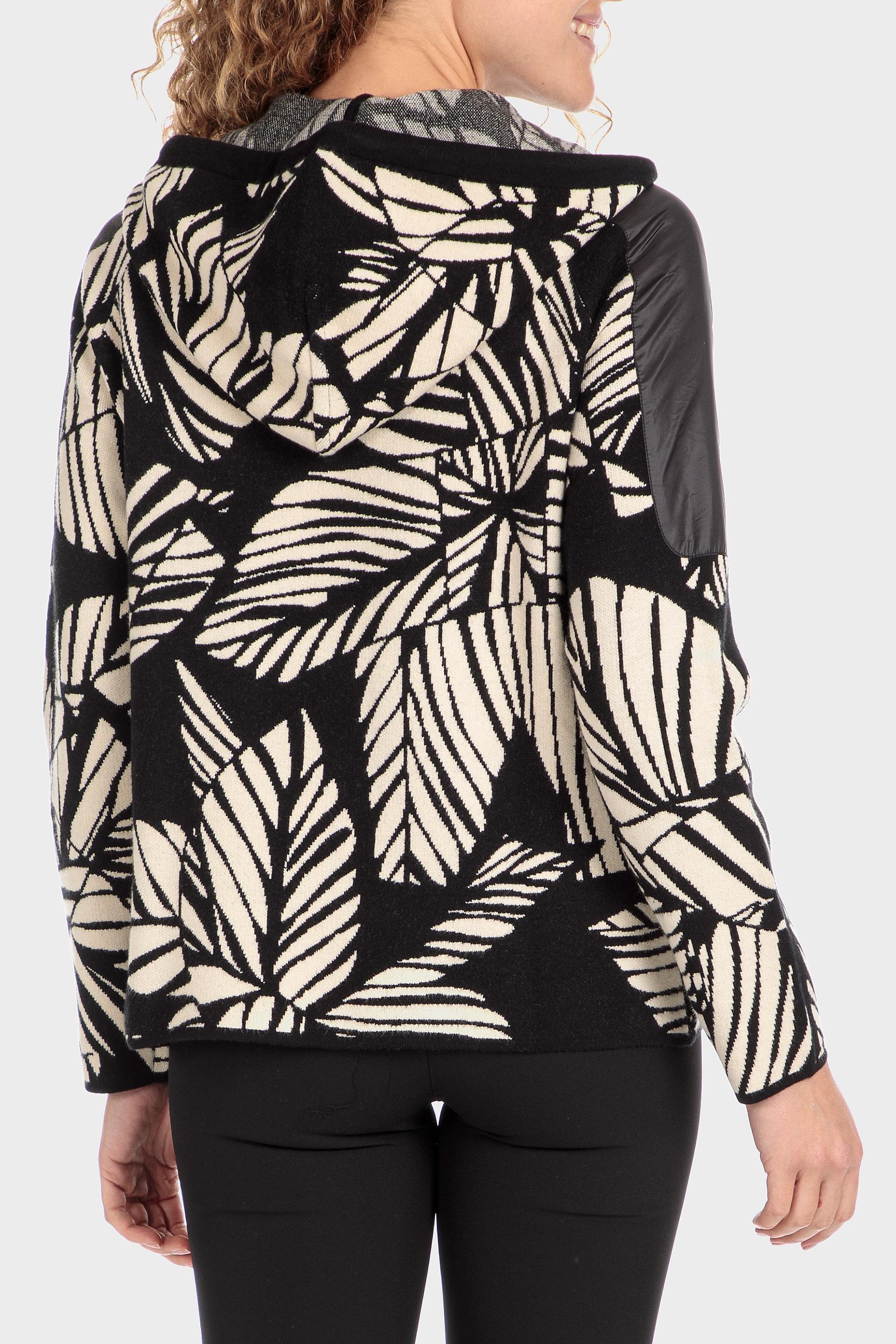 Multicolour Printed Jacquard Jacket, , large image number 2