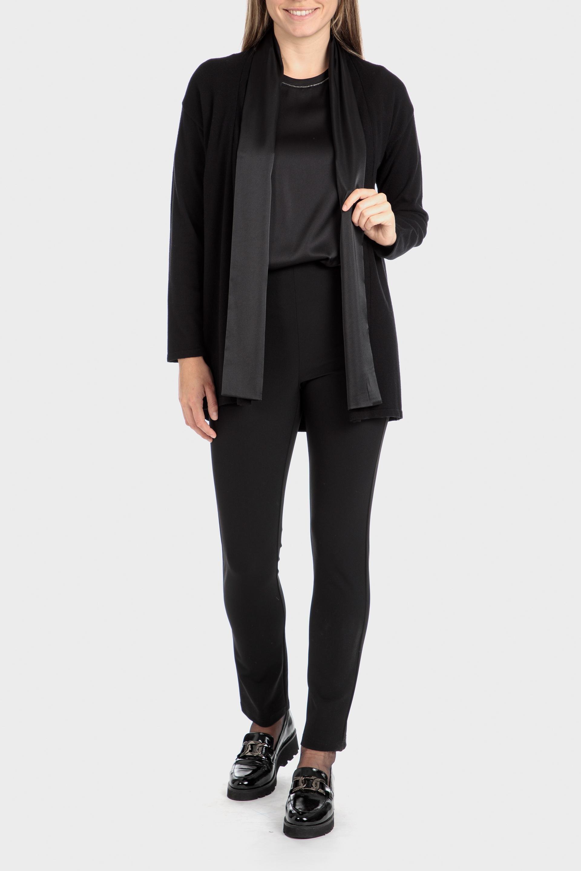 Black Open Jacket, Black, large image number 0