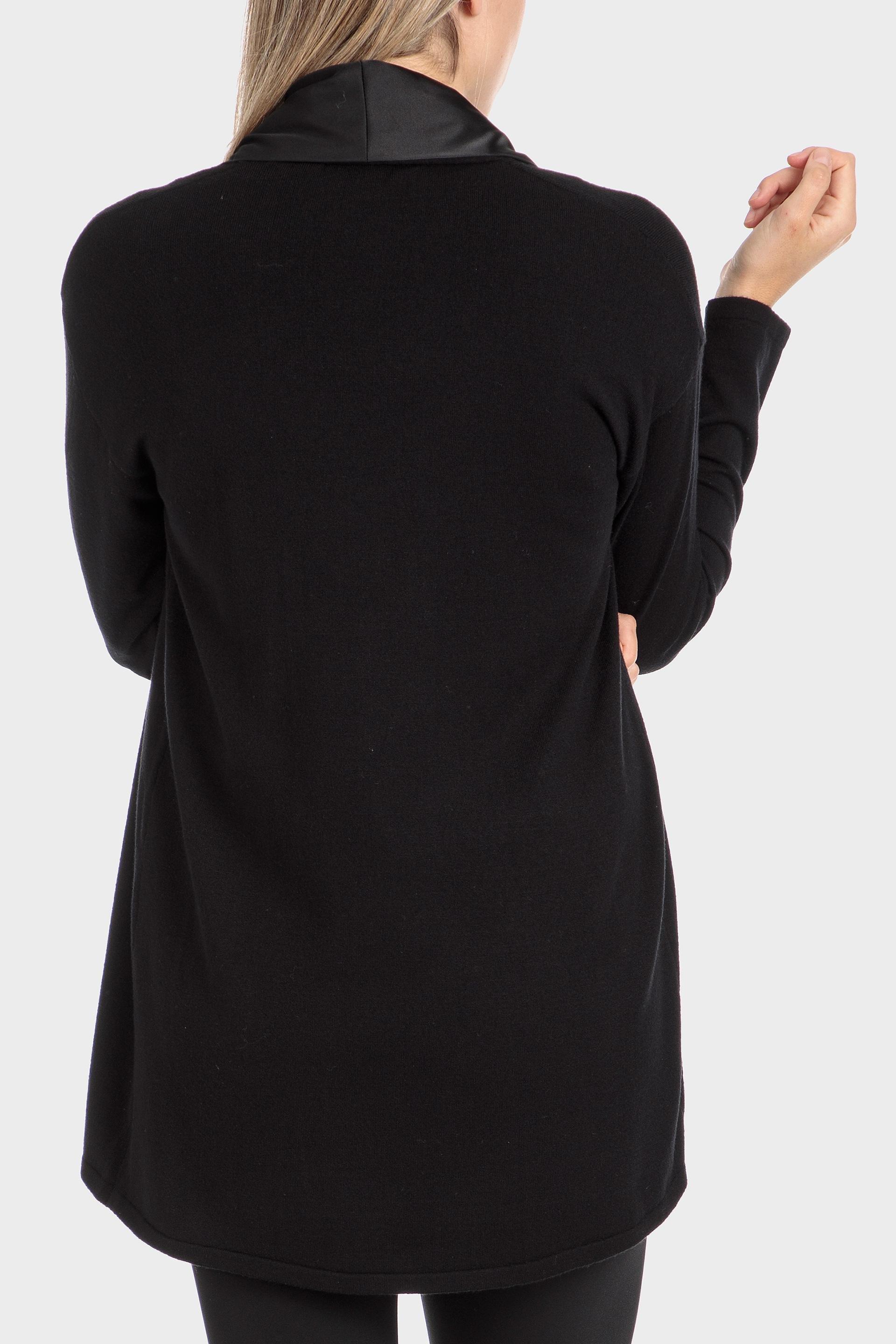 Black Open Jacket, Black, large image number 2