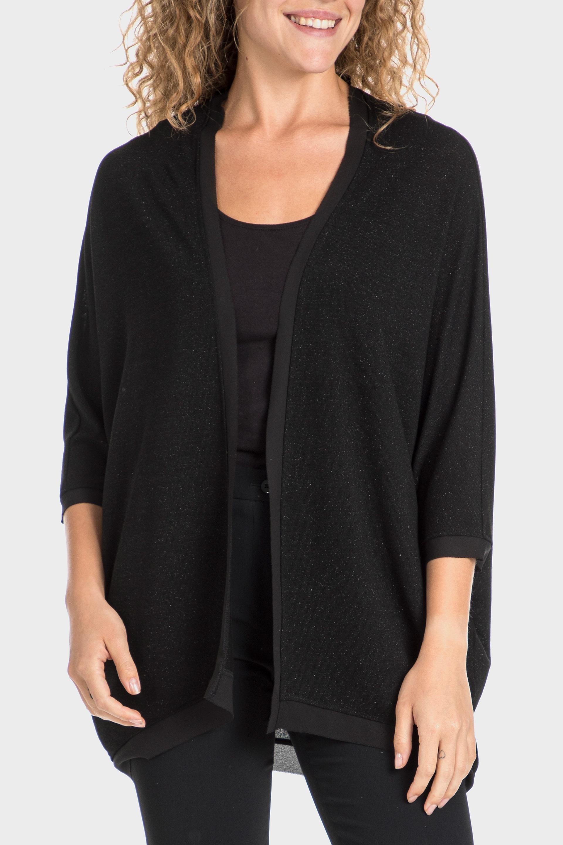 Black flowy clearance cardigan