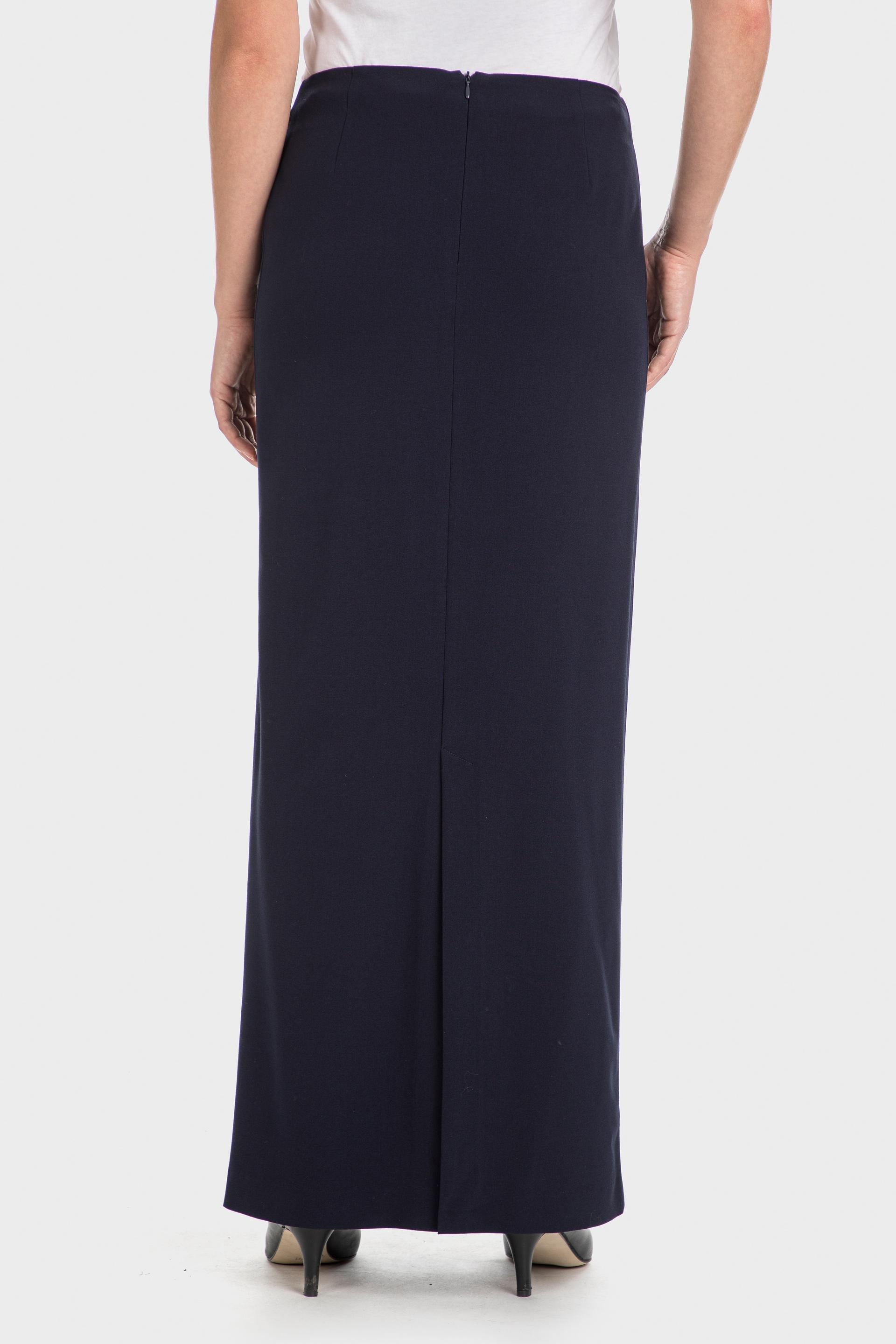 Navy Long Maxi Skirt, , large image number 2