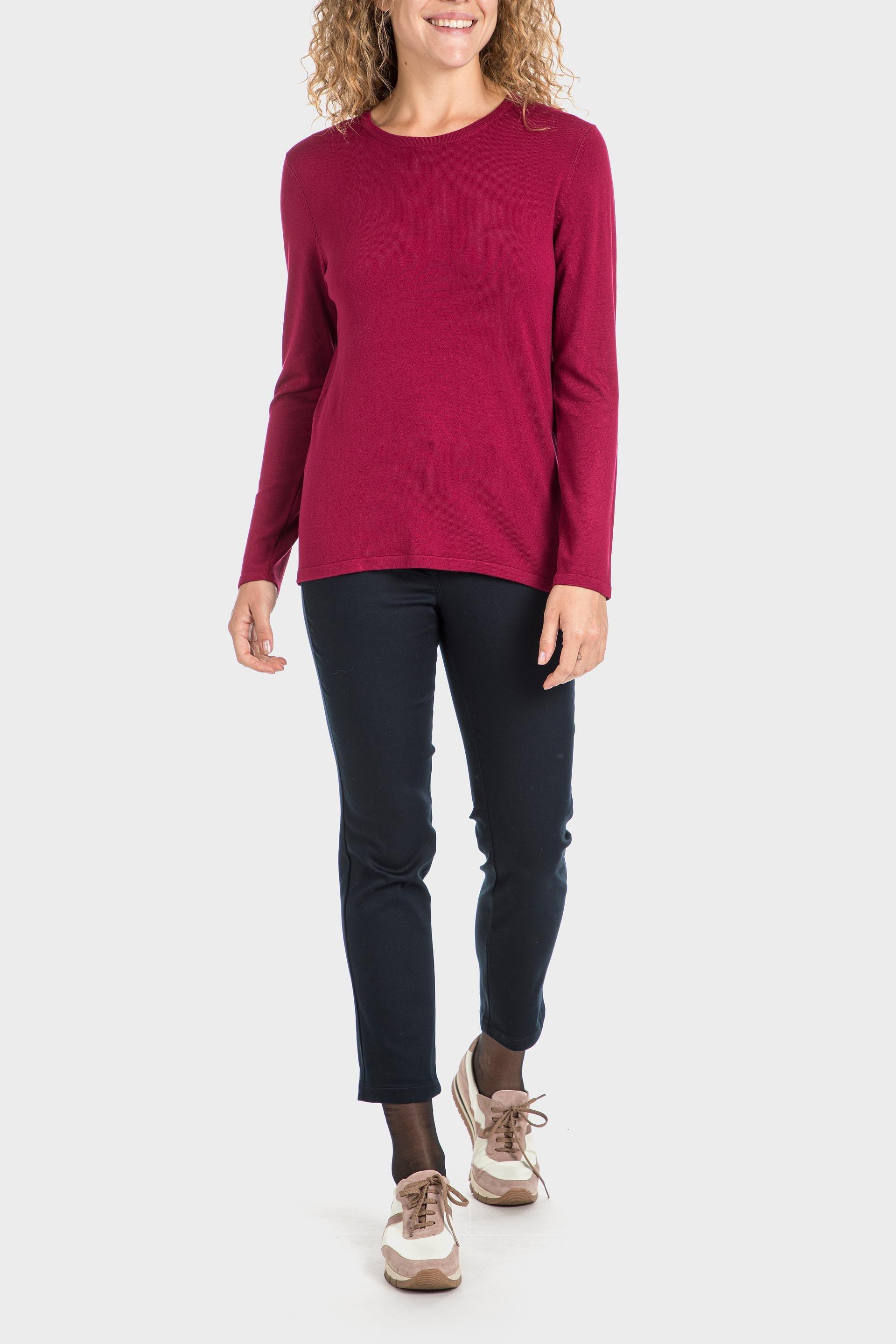 Red Basic Sweatshirt, , large image number 0