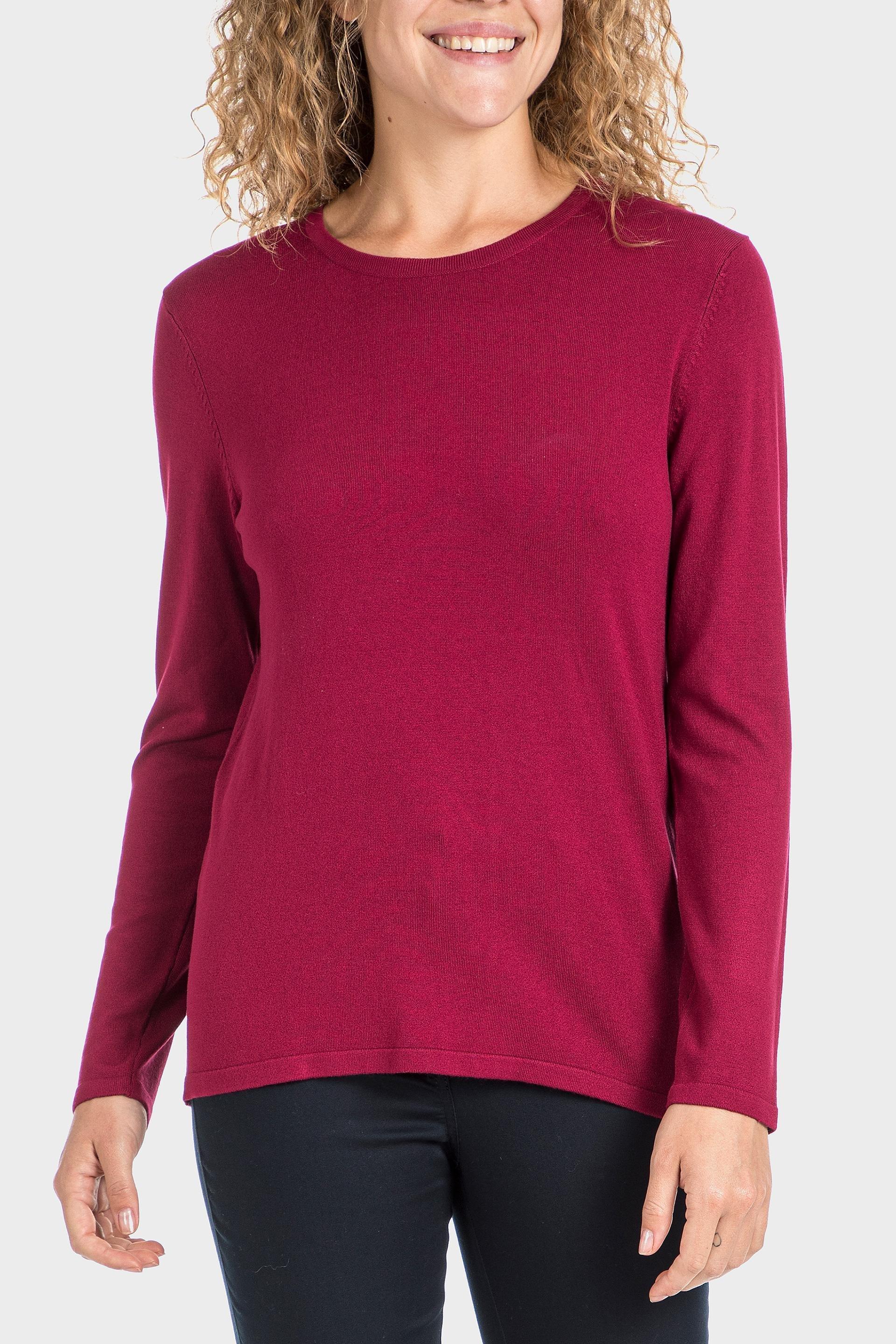 Red Basic Sweatshirt, , large image number 1
