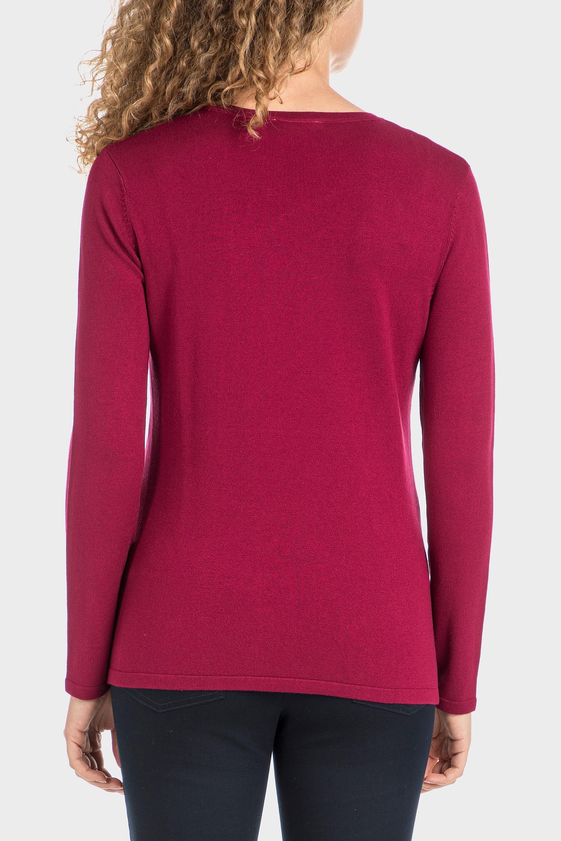 Red Basic Sweatshirt, , large image number 2