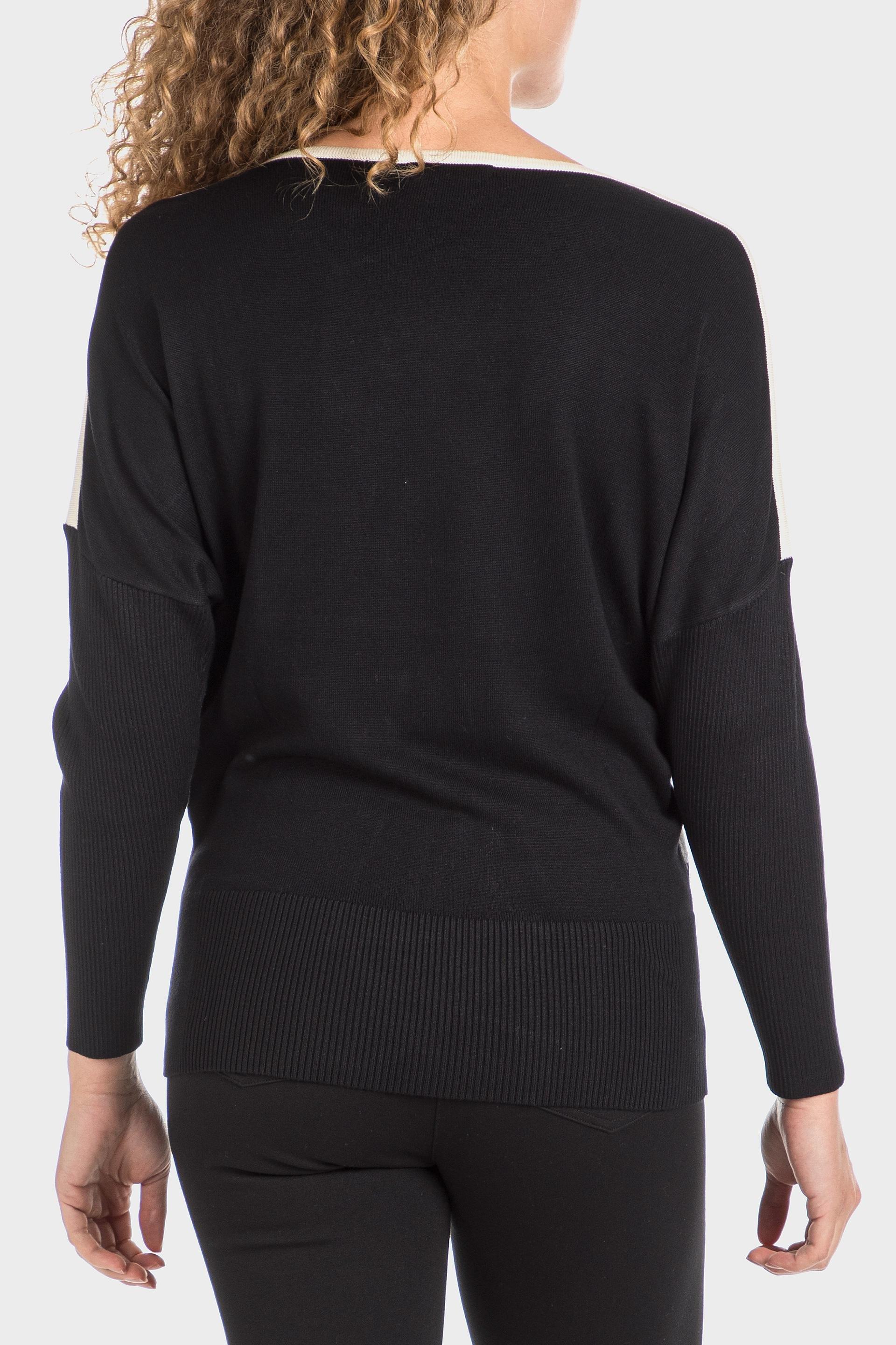 Black Houndstooth Sweater, , large image number 3