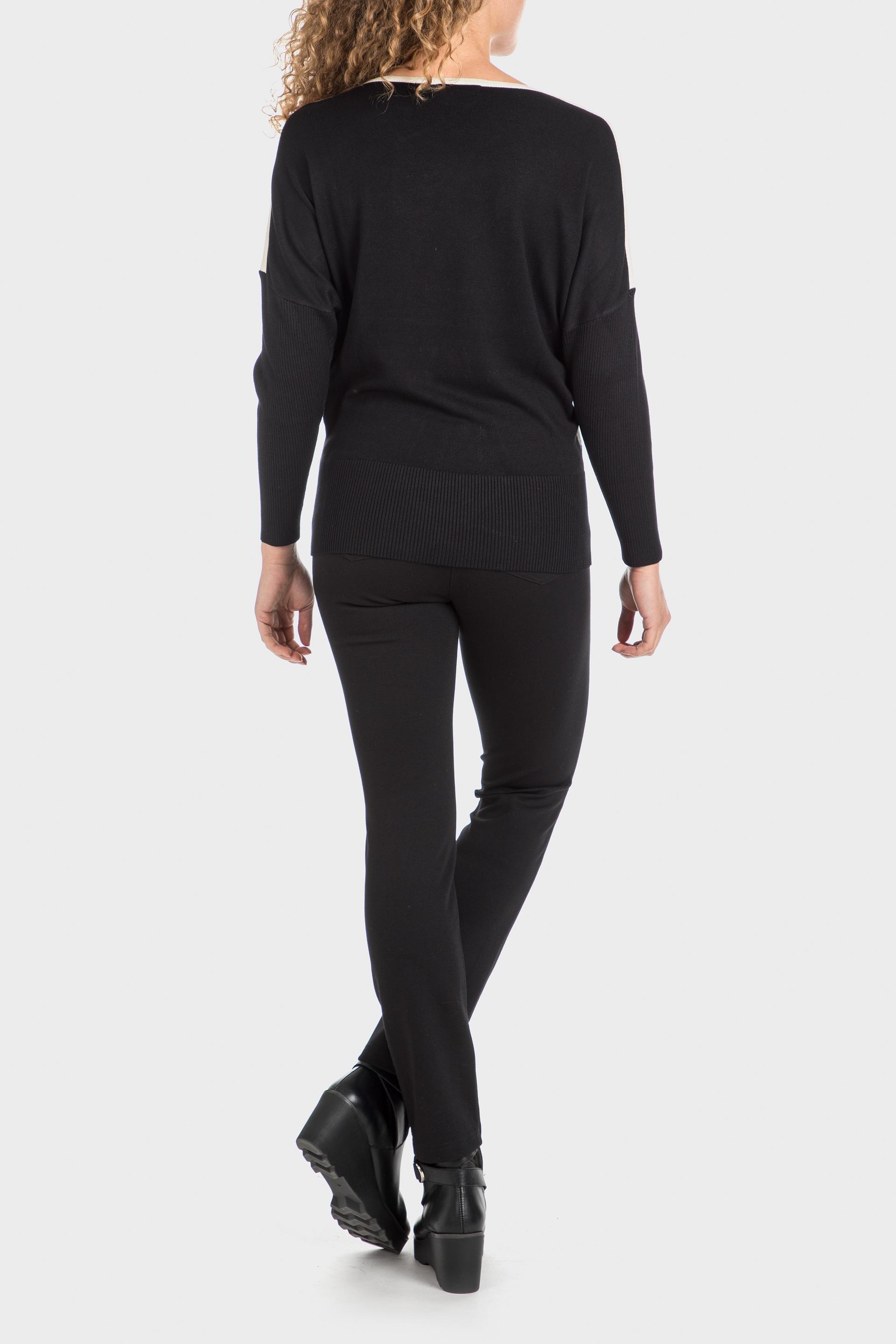 Black Houndstooth Sweater, , large image number 6