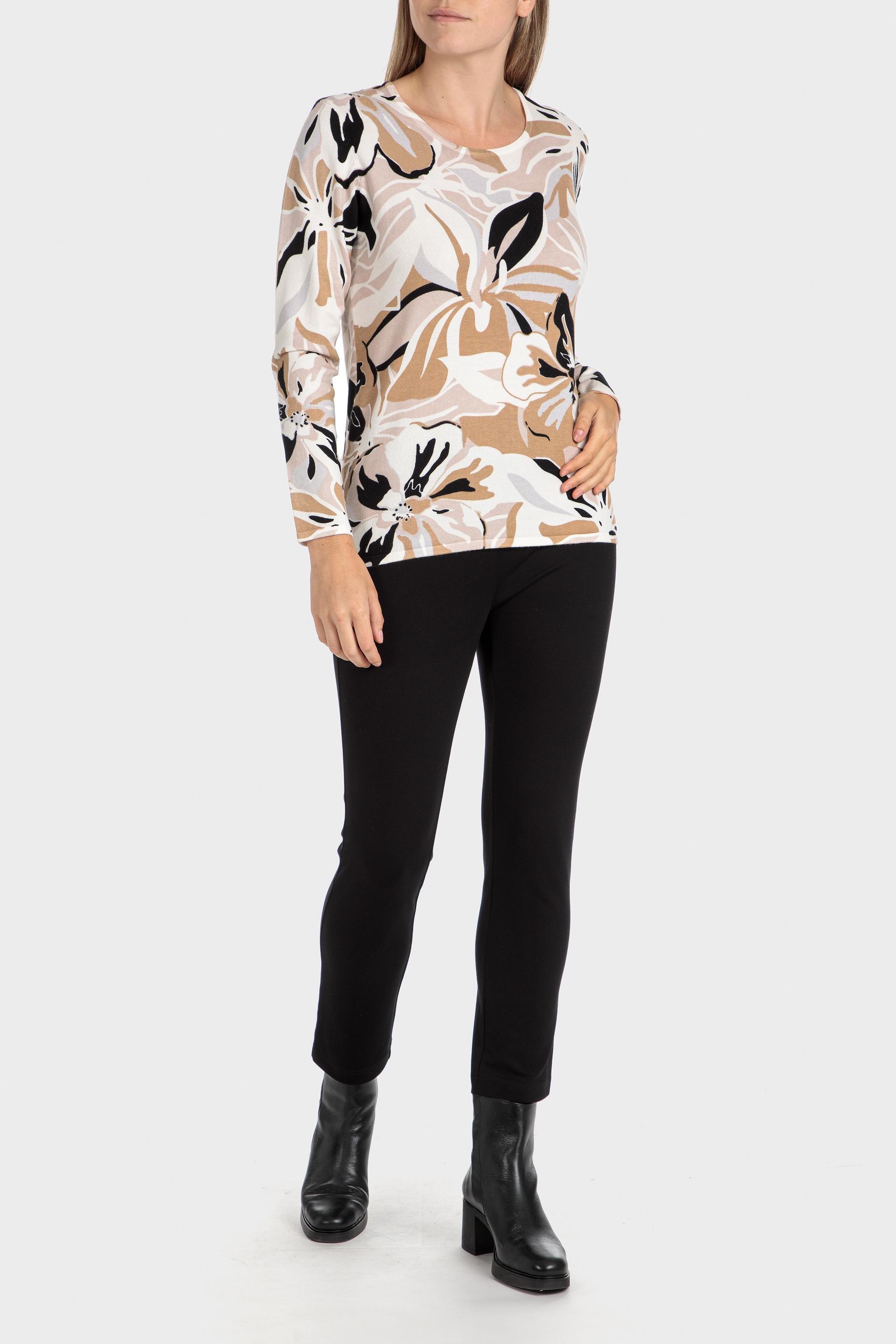 Multicolour Floral Print Sweatshirt, , large image number 0