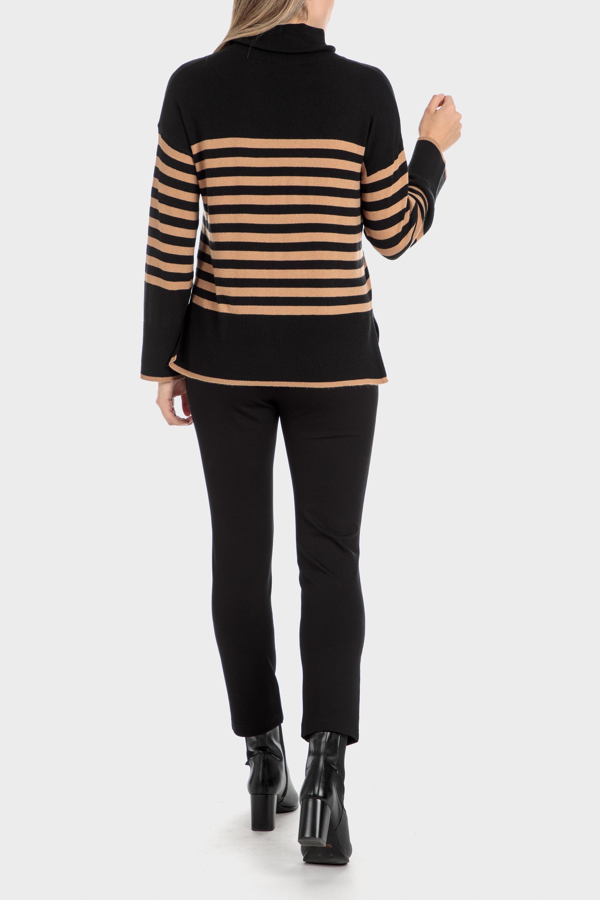 Black Striped Sweater, , large image number 3