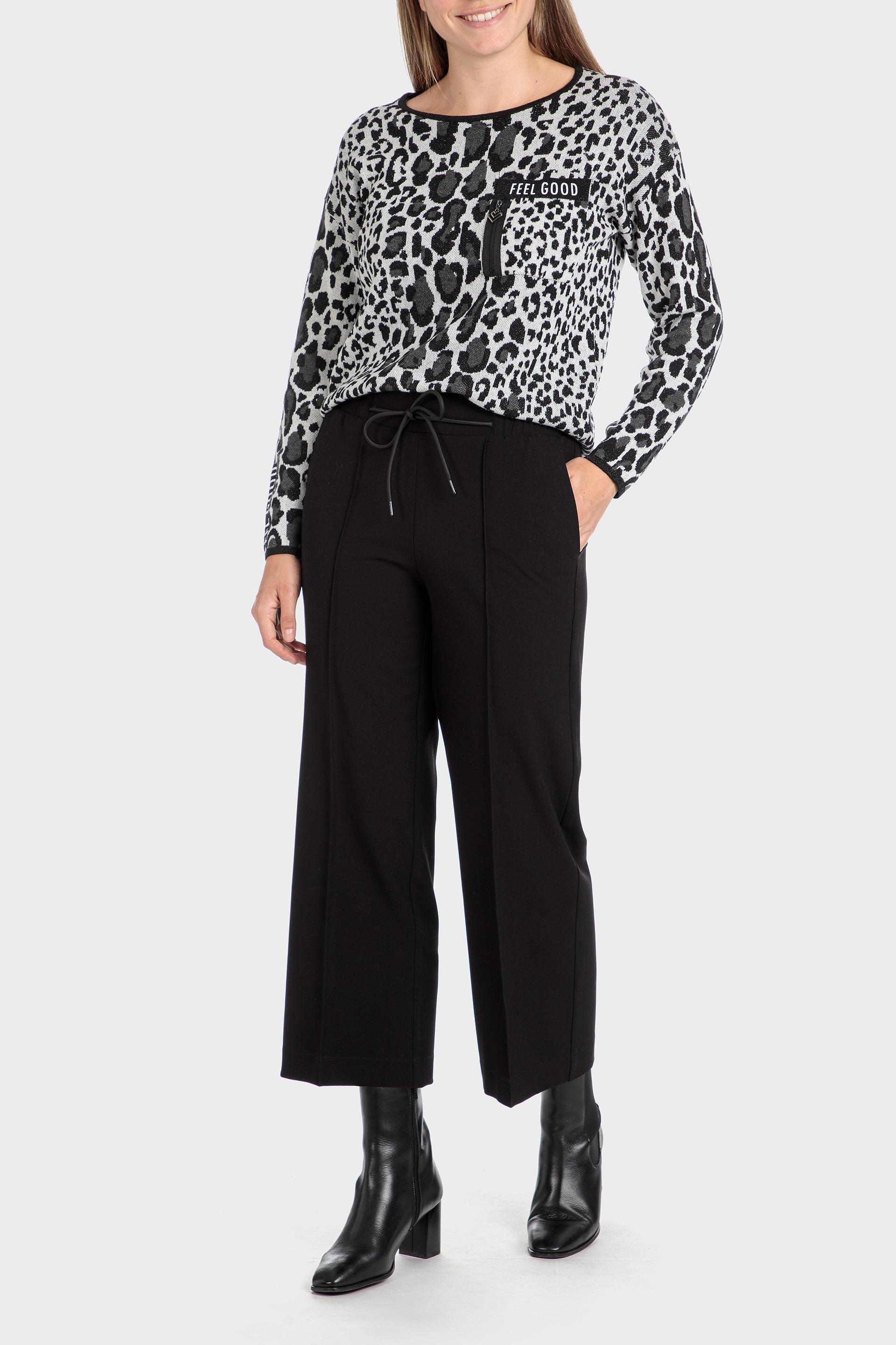 Multicolour Animal Print Sweater, , large image number 0
