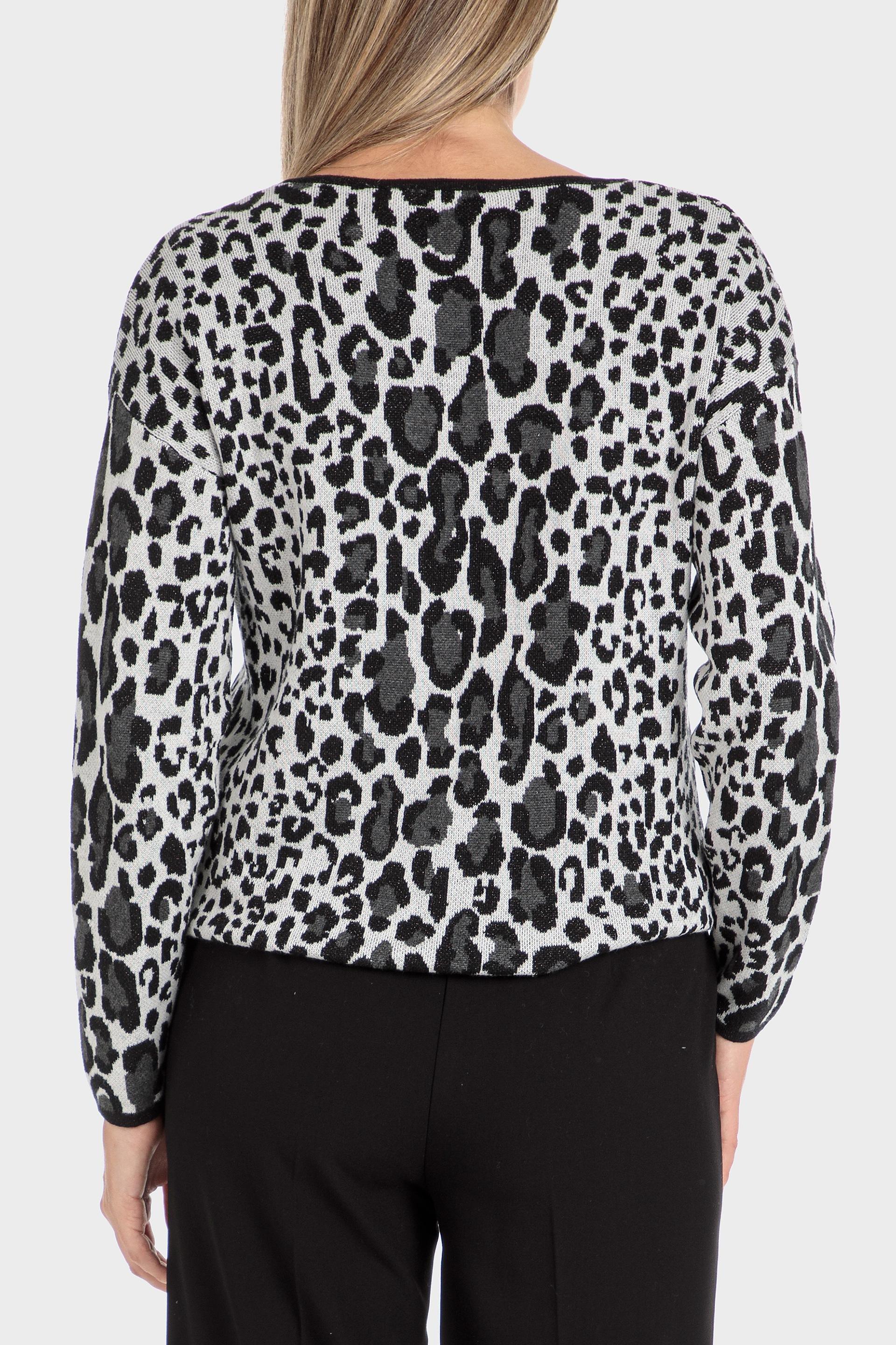Multicolour Animal Print Sweater, , large image number 3