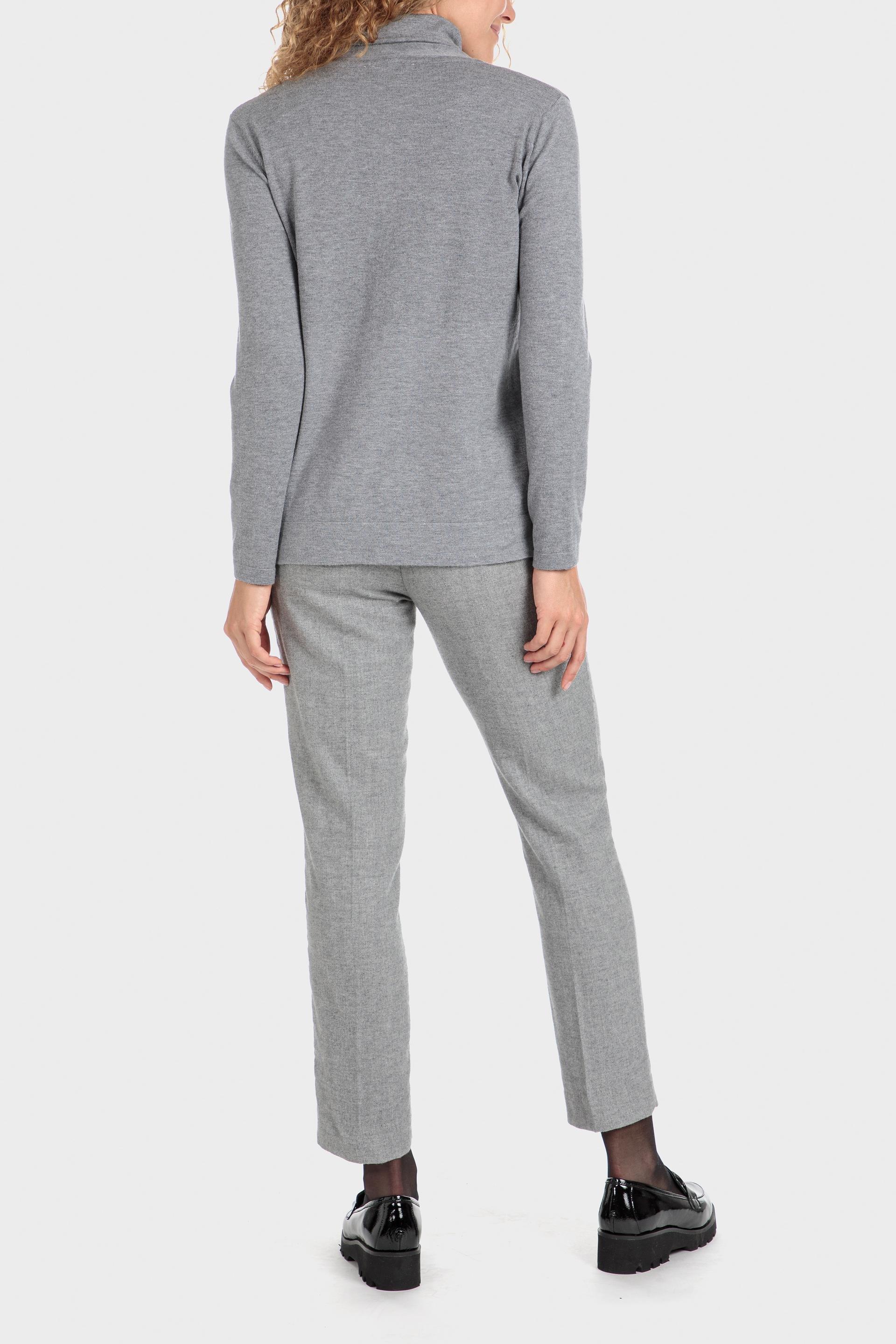 Grey Turtleneck Sweater, , large image number 2
