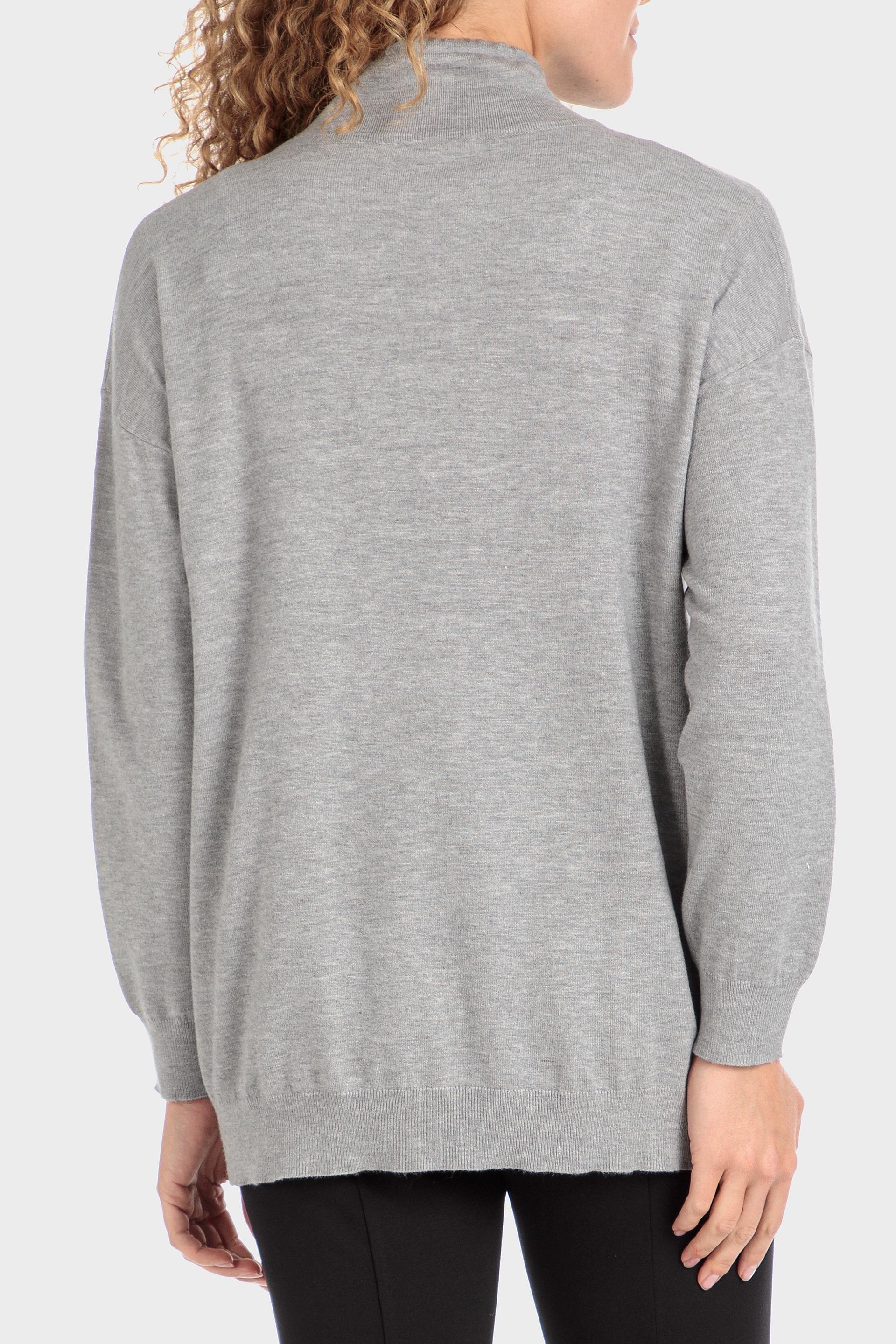 Grey Sequins Sweater, , large image number 2