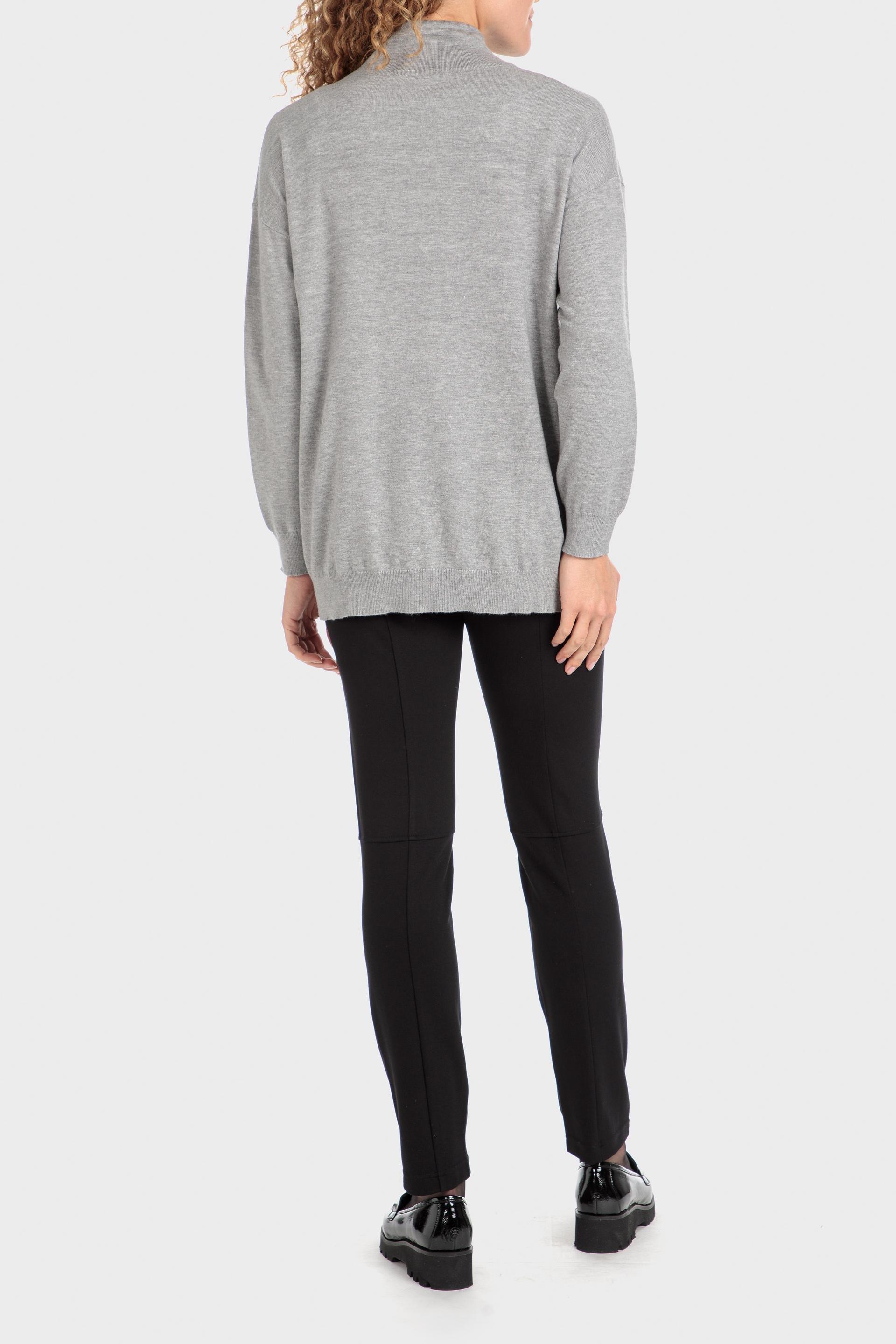 Grey Sequins Sweater, , large image number 3