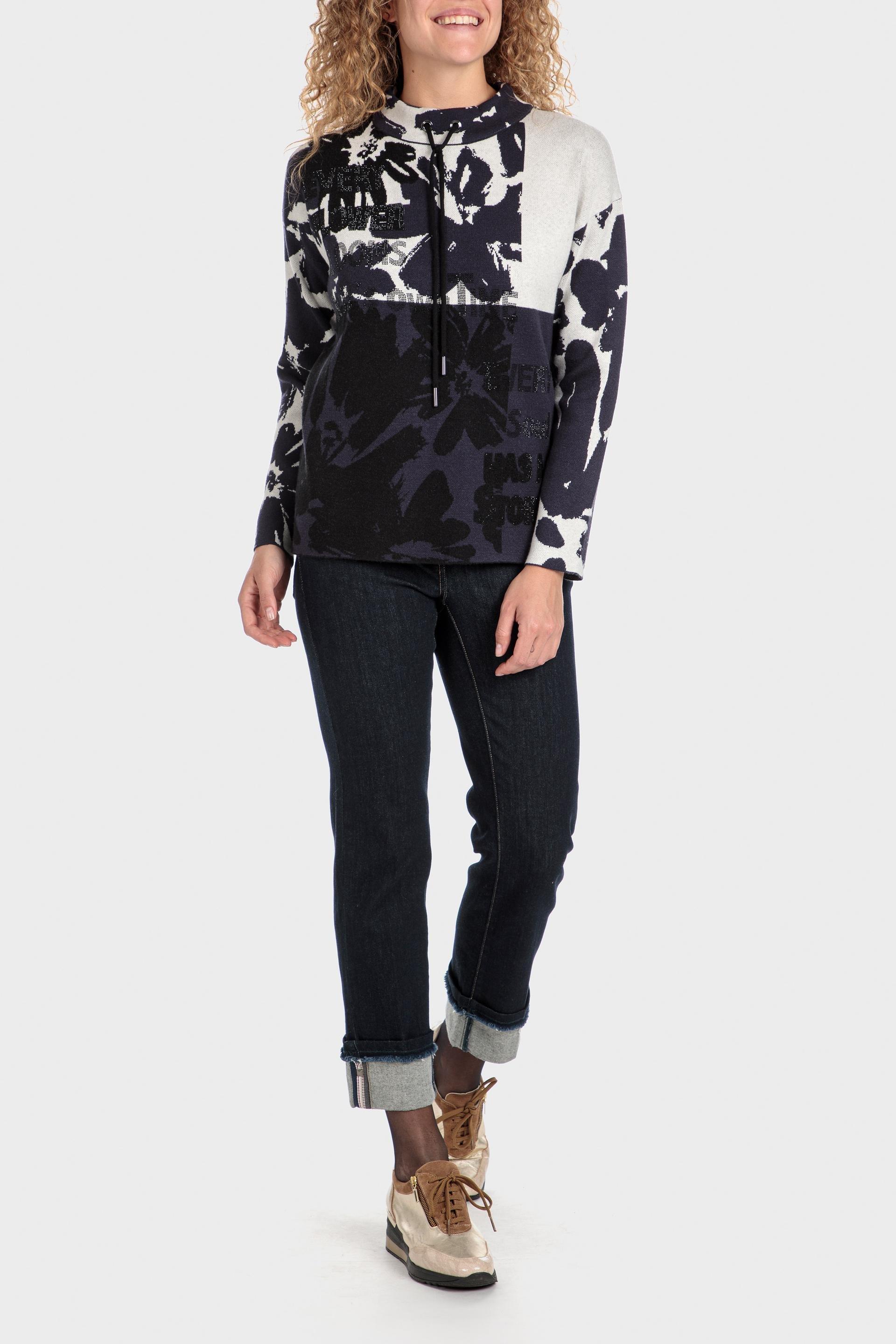 Multicolour Sweater With Gemstones, , large image number 1