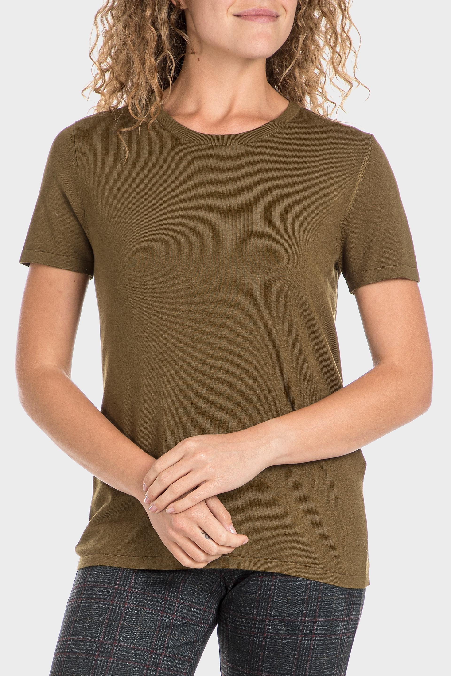 Brown Short-Sleeve T-Shirt, , large image number 1