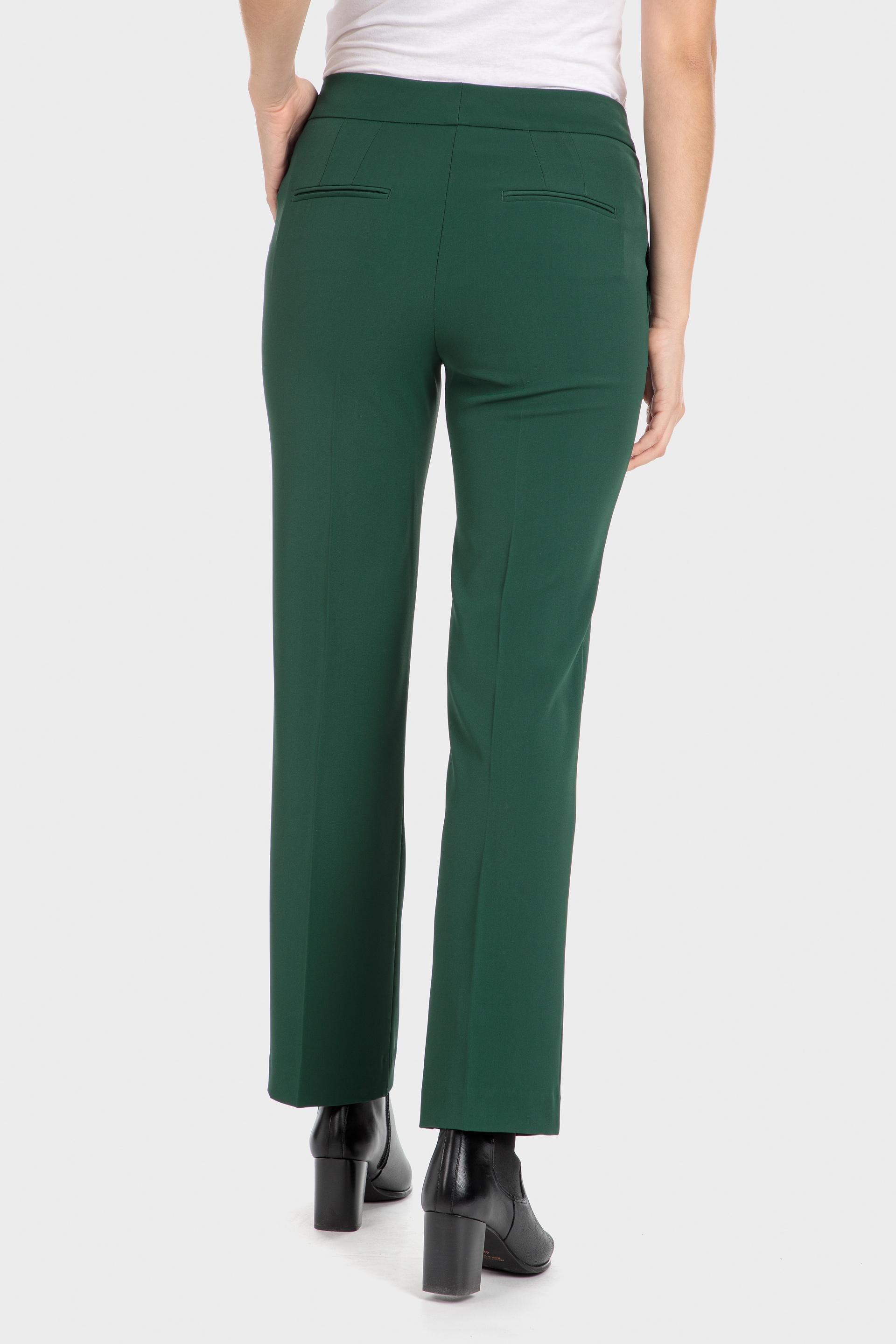 Green Viscose Trousers, , large image number 3