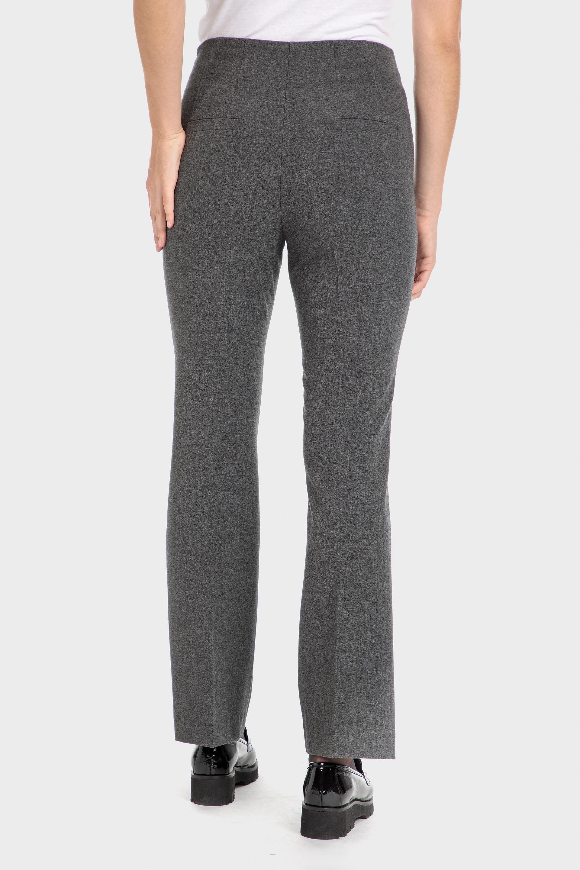 Grey Flared Trousers, Grey Dark, large image number 5