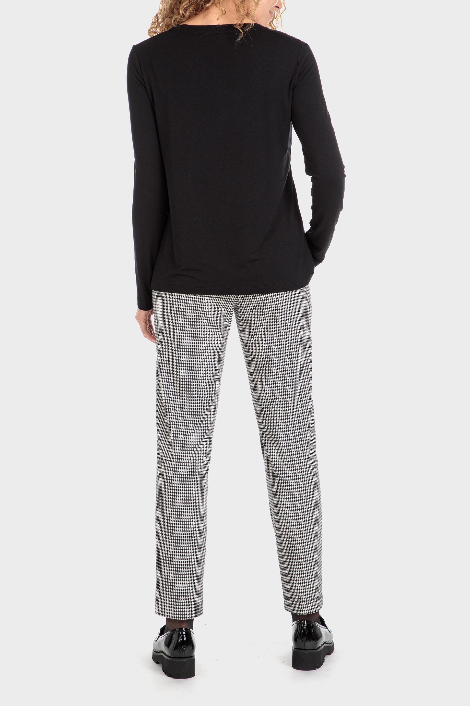Multicolour Houndstooth Trousers, , large image number 2