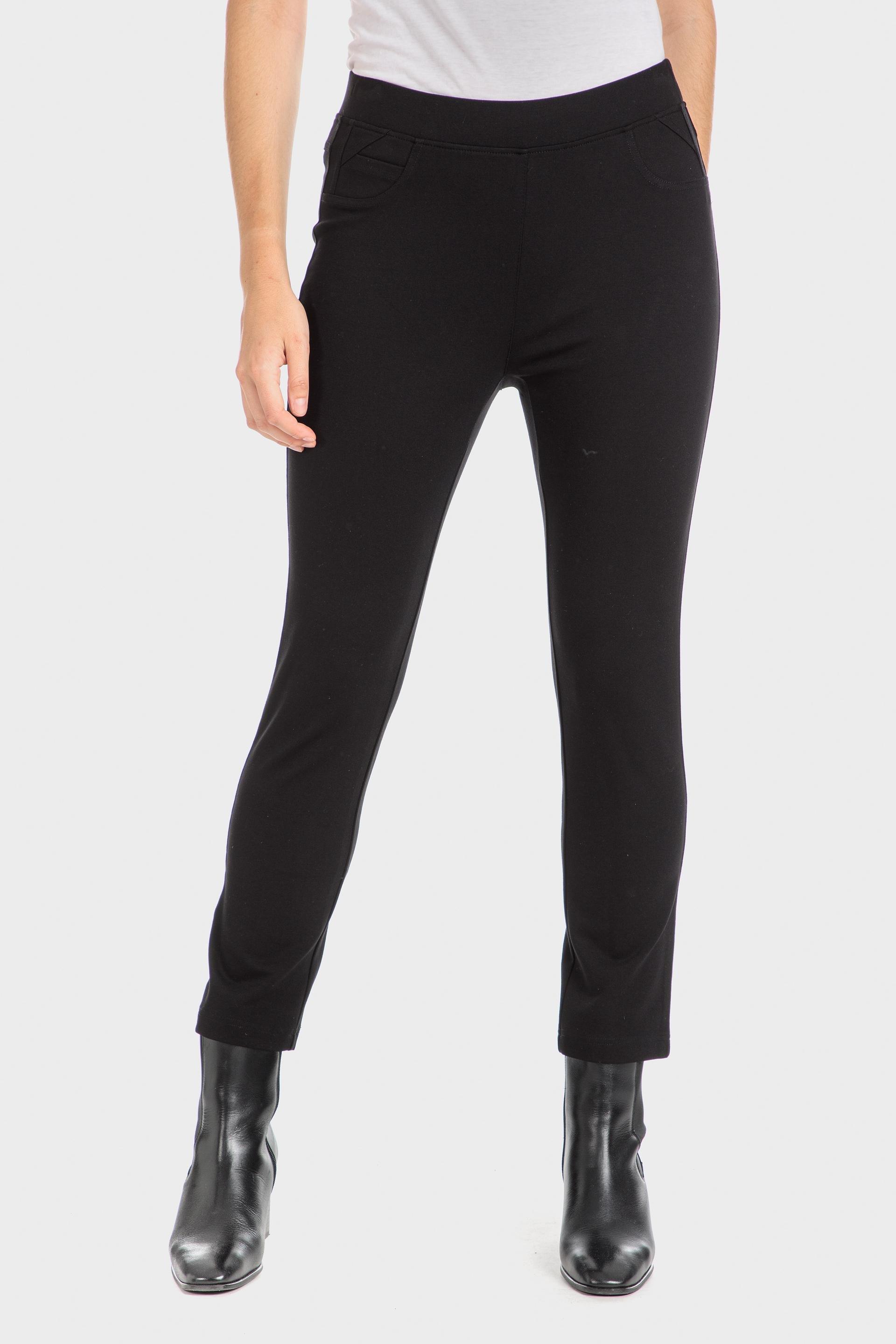 Black Capri Trousers, , large image number 1