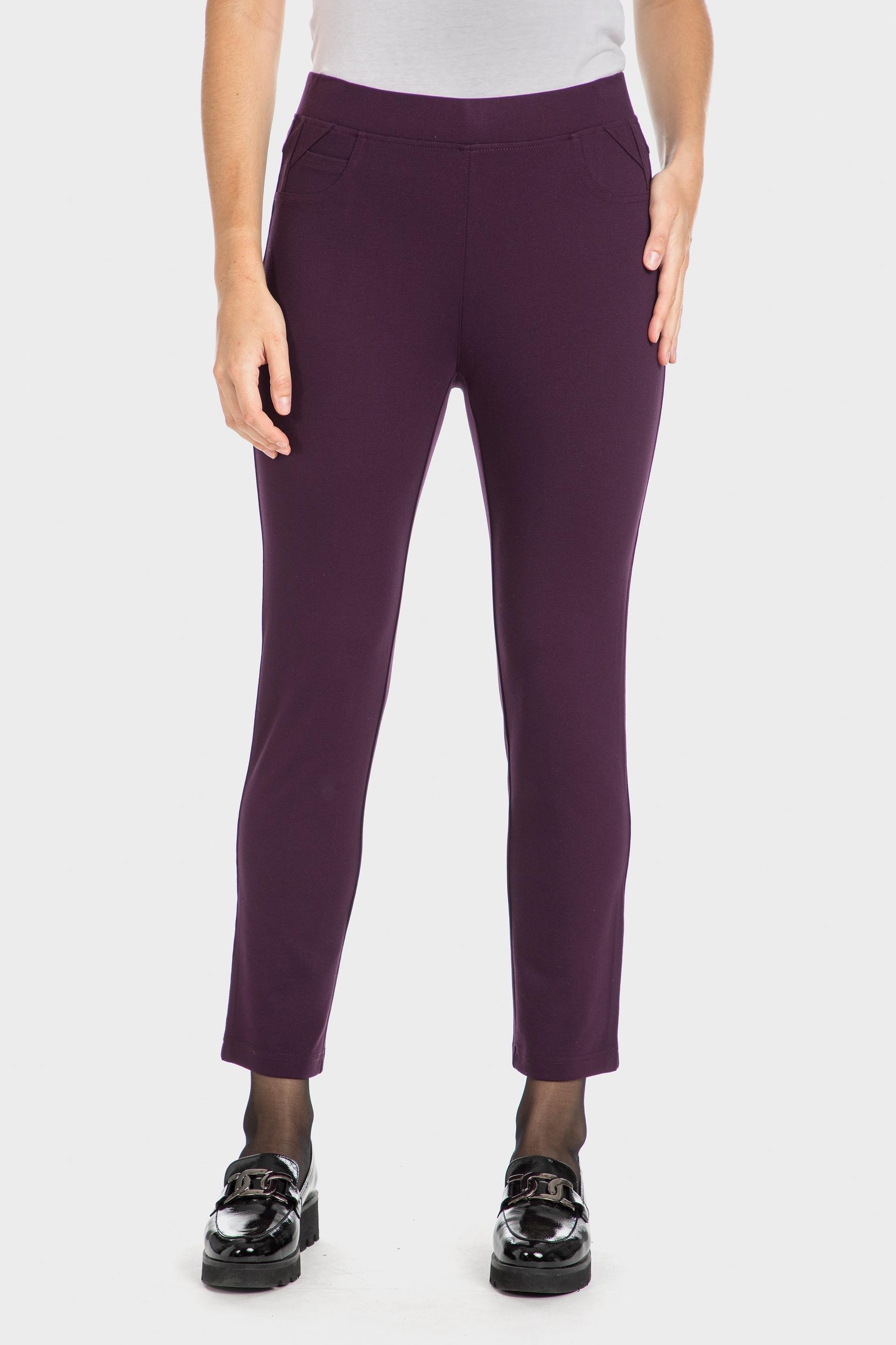Purple Capri Trousers, , large image number 1